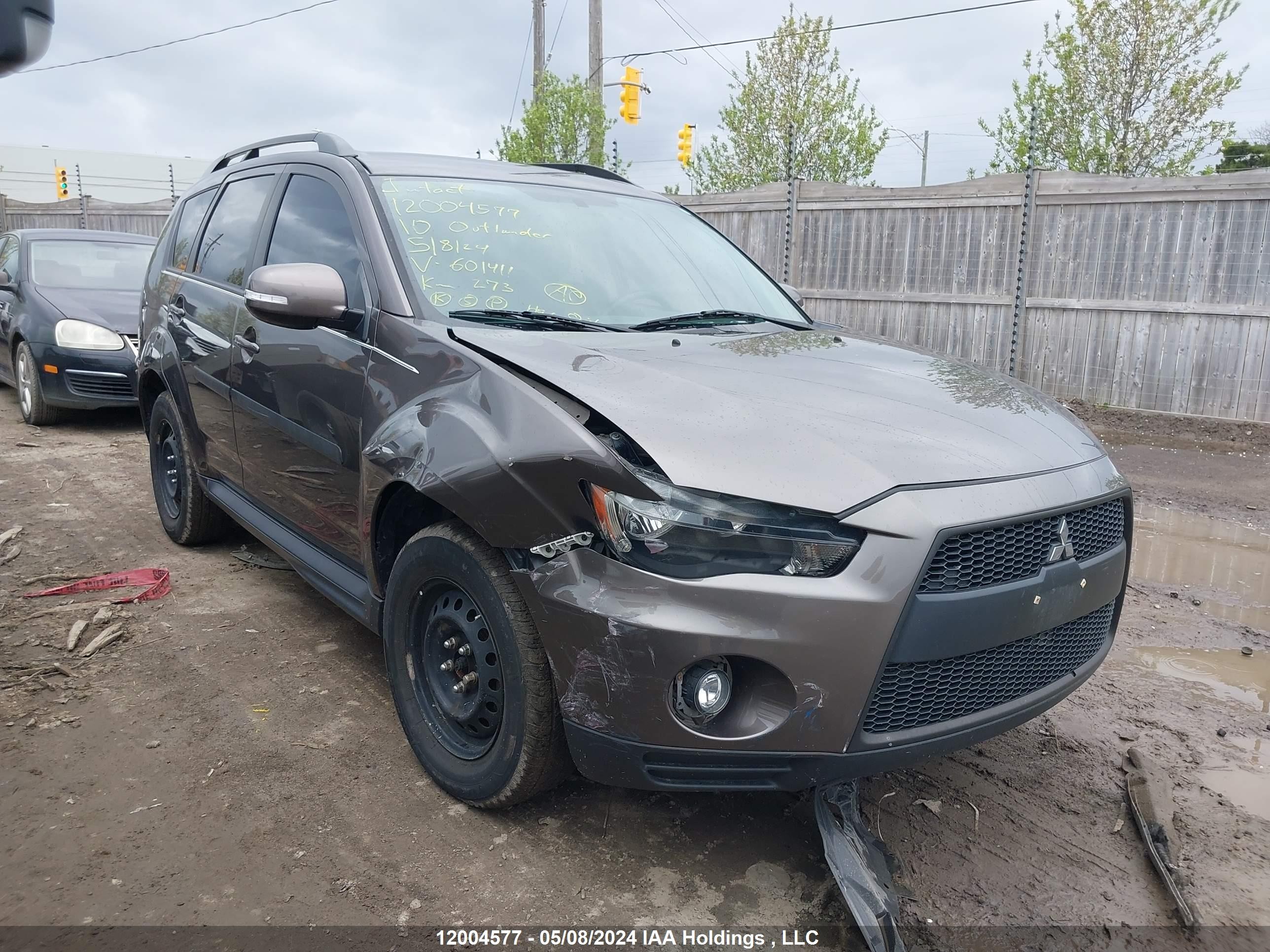 mitsubishi outlander 2010 ja4jt3ax0az601411