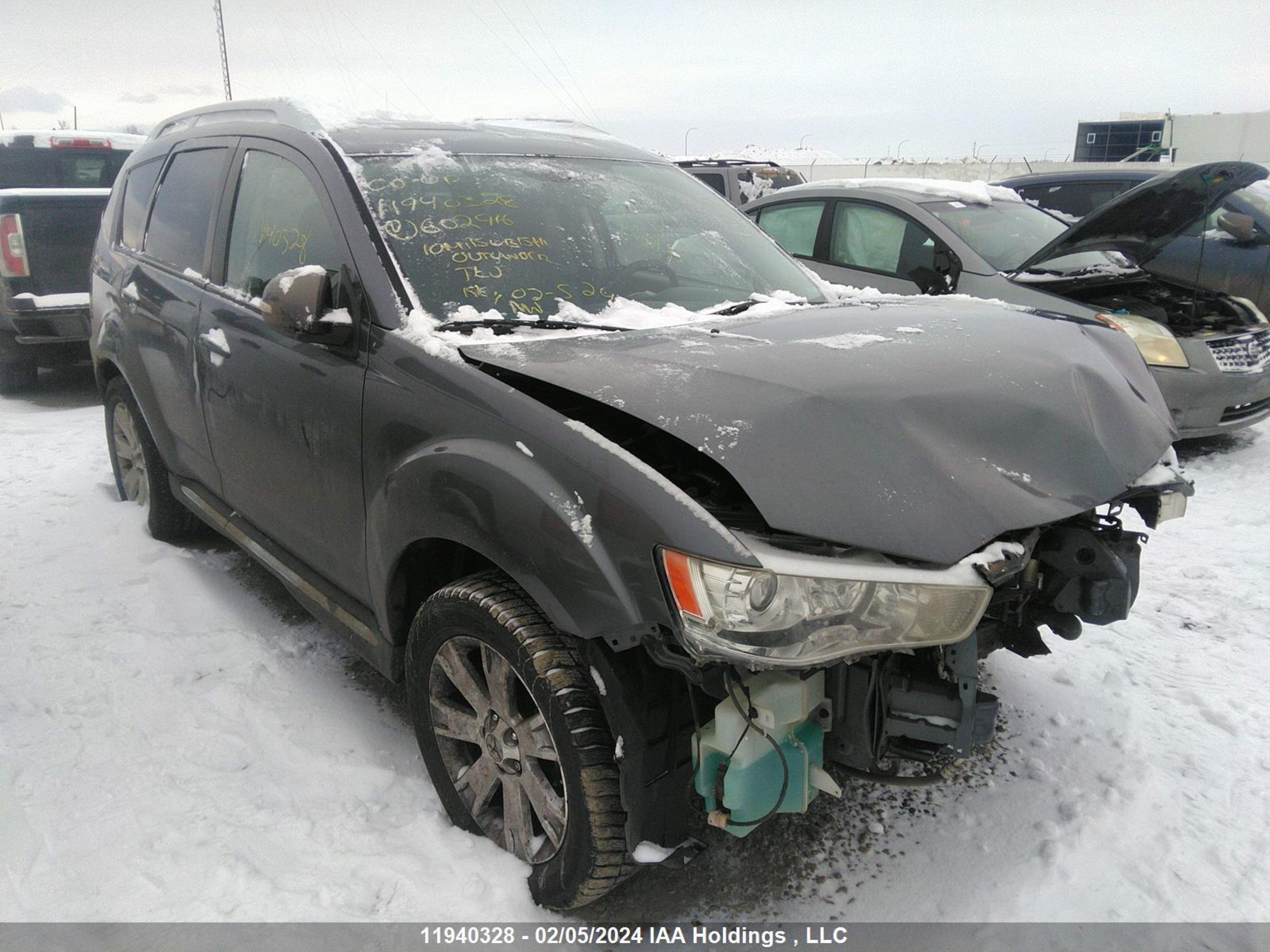 mitsubishi outlander 2010 ja4jt5ax8az602916