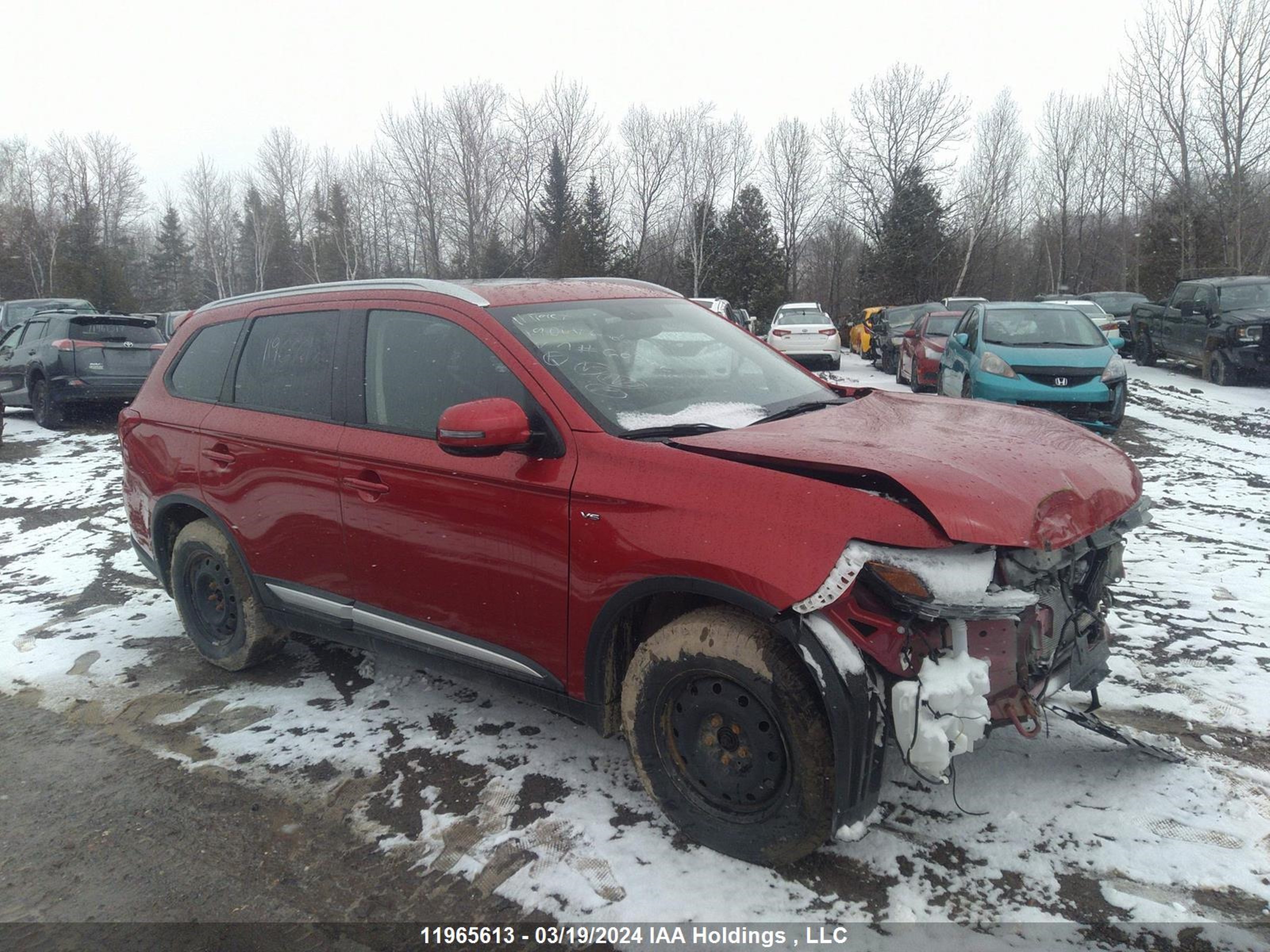 mitsubishi outlander 2019 ja4jz3ax7kz603995