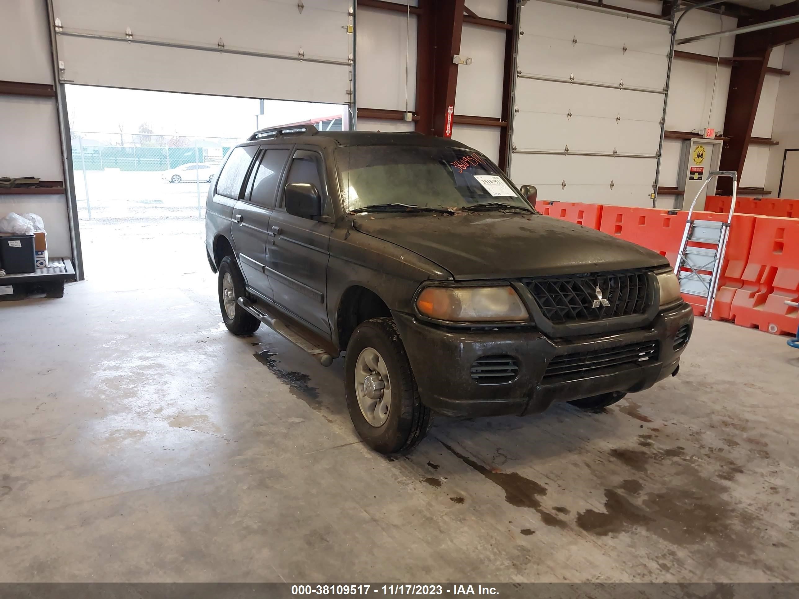 mitsubishi montero sport 2003 ja4ls21h23j004597