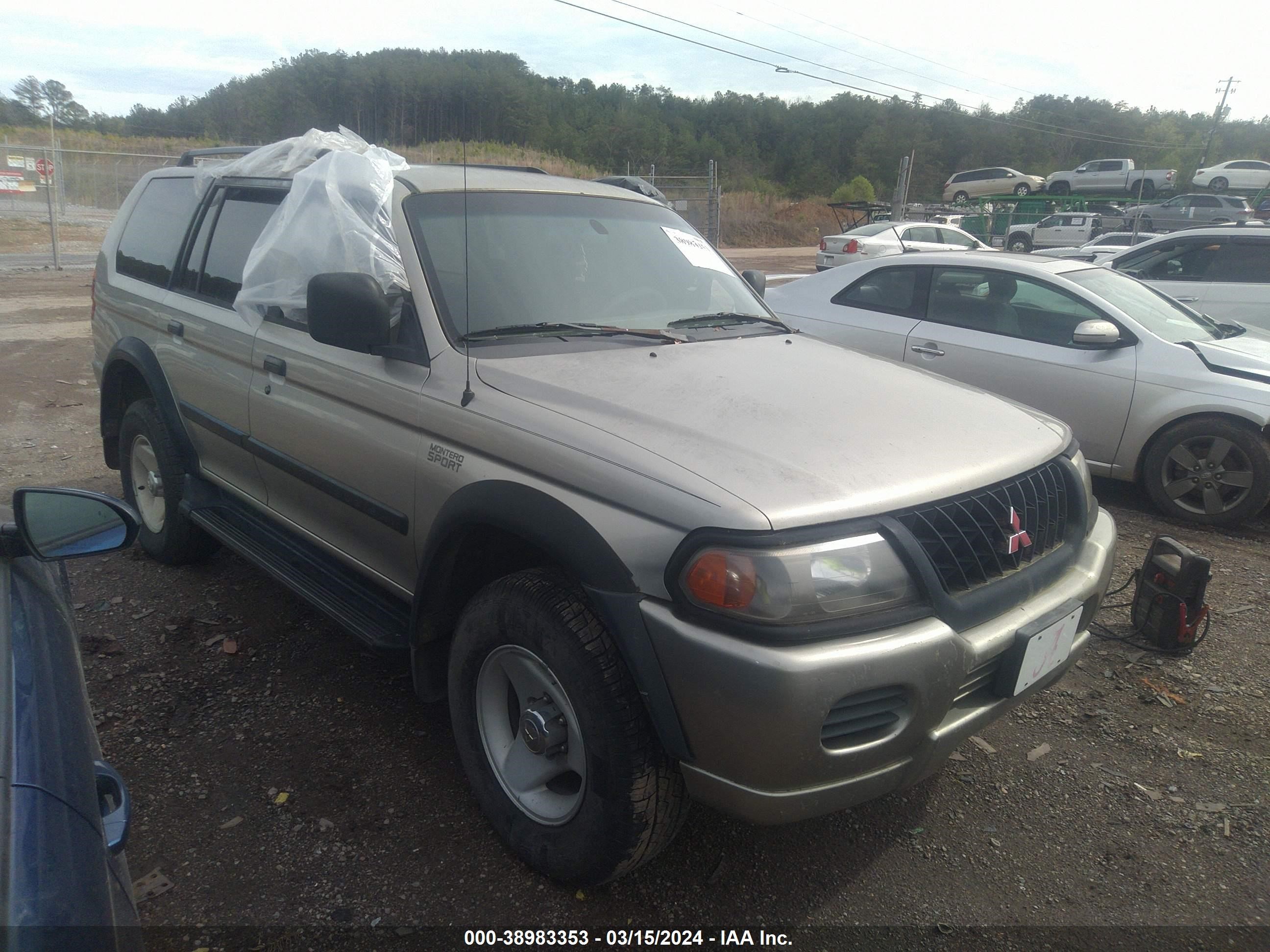 mitsubishi montero sport 2001 ja4ls21h31p045380