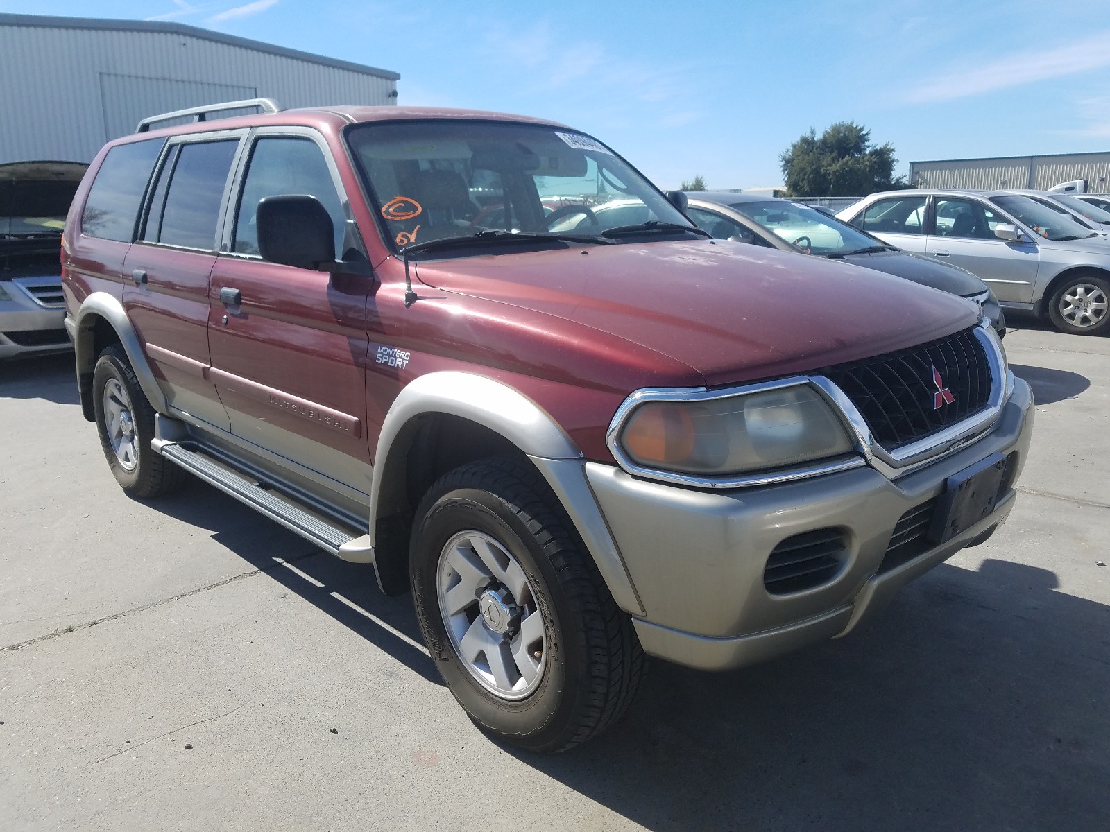 mitsubishi montero sp 2001 ja4ls31h21p004051