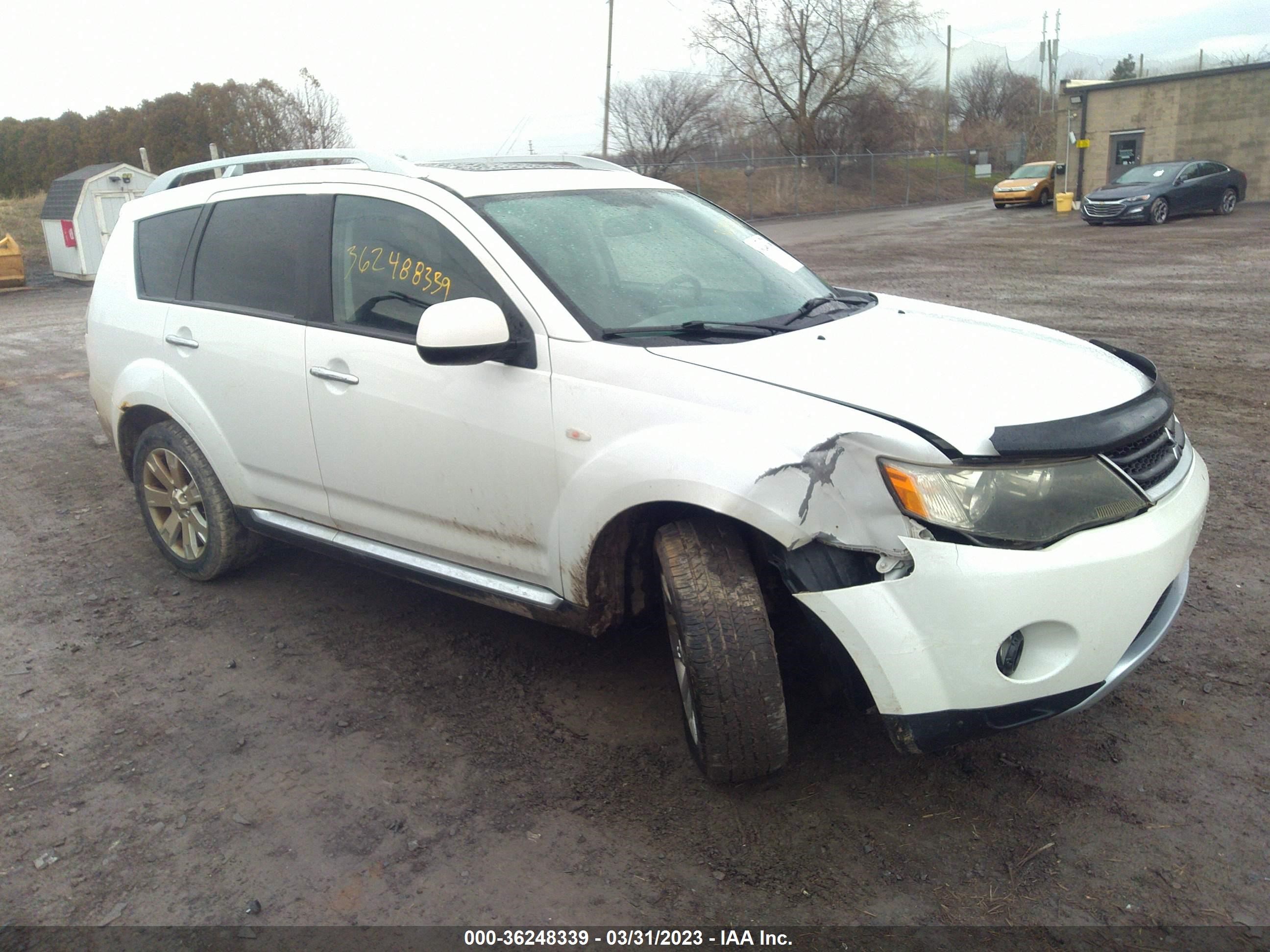 mitsubishi outlander 2008 ja4lt31w08z020534