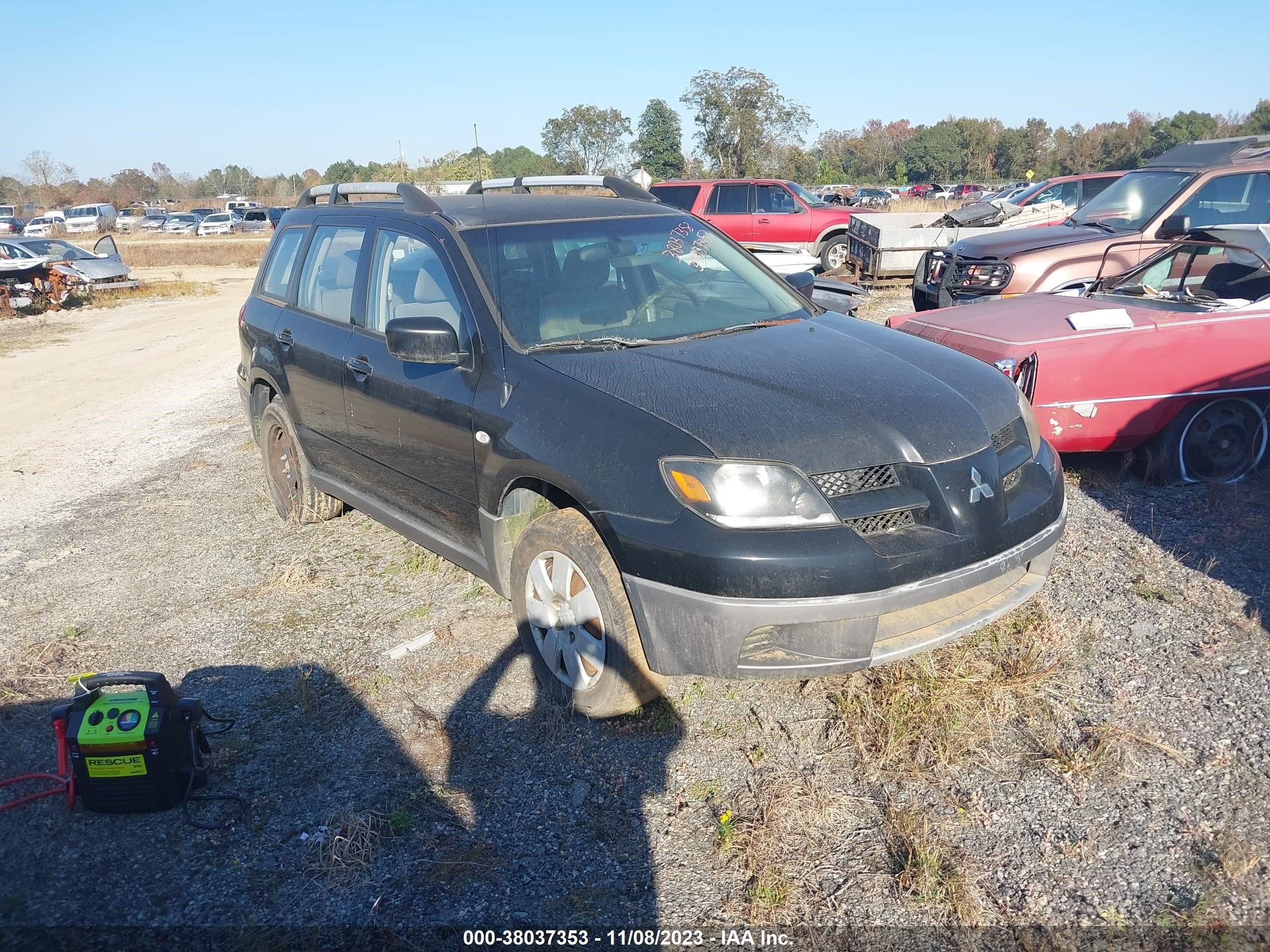 mitsubishi outlander 2003 ja4lx31g13u046904