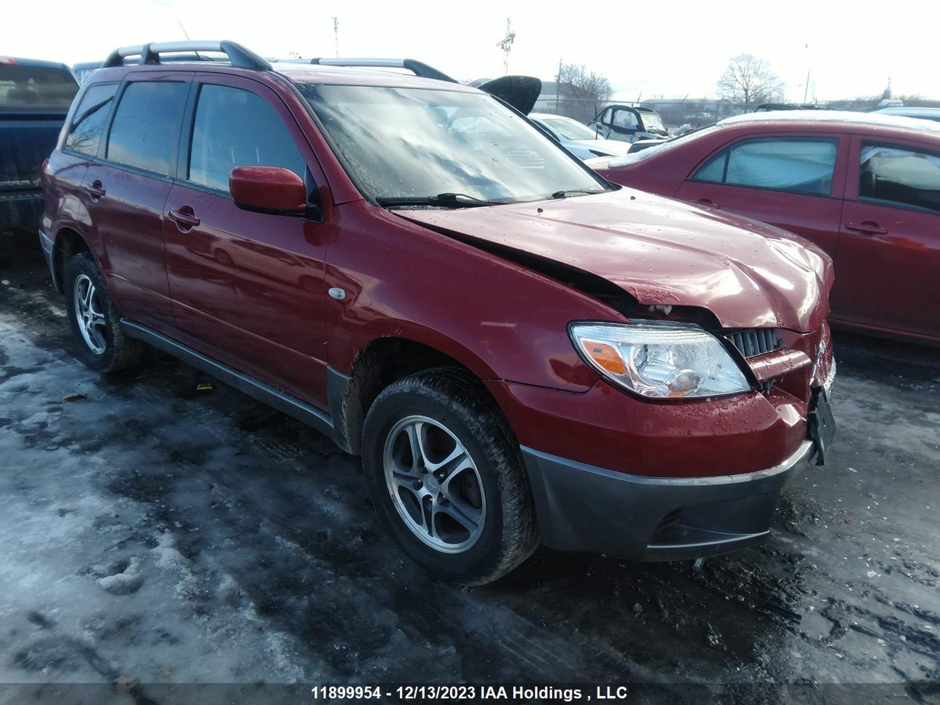 mitsubishi outlander 2005 ja4lz31f25u602268