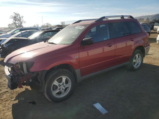 mitsubishi outlander 2003 ja4lz31gx3u116152