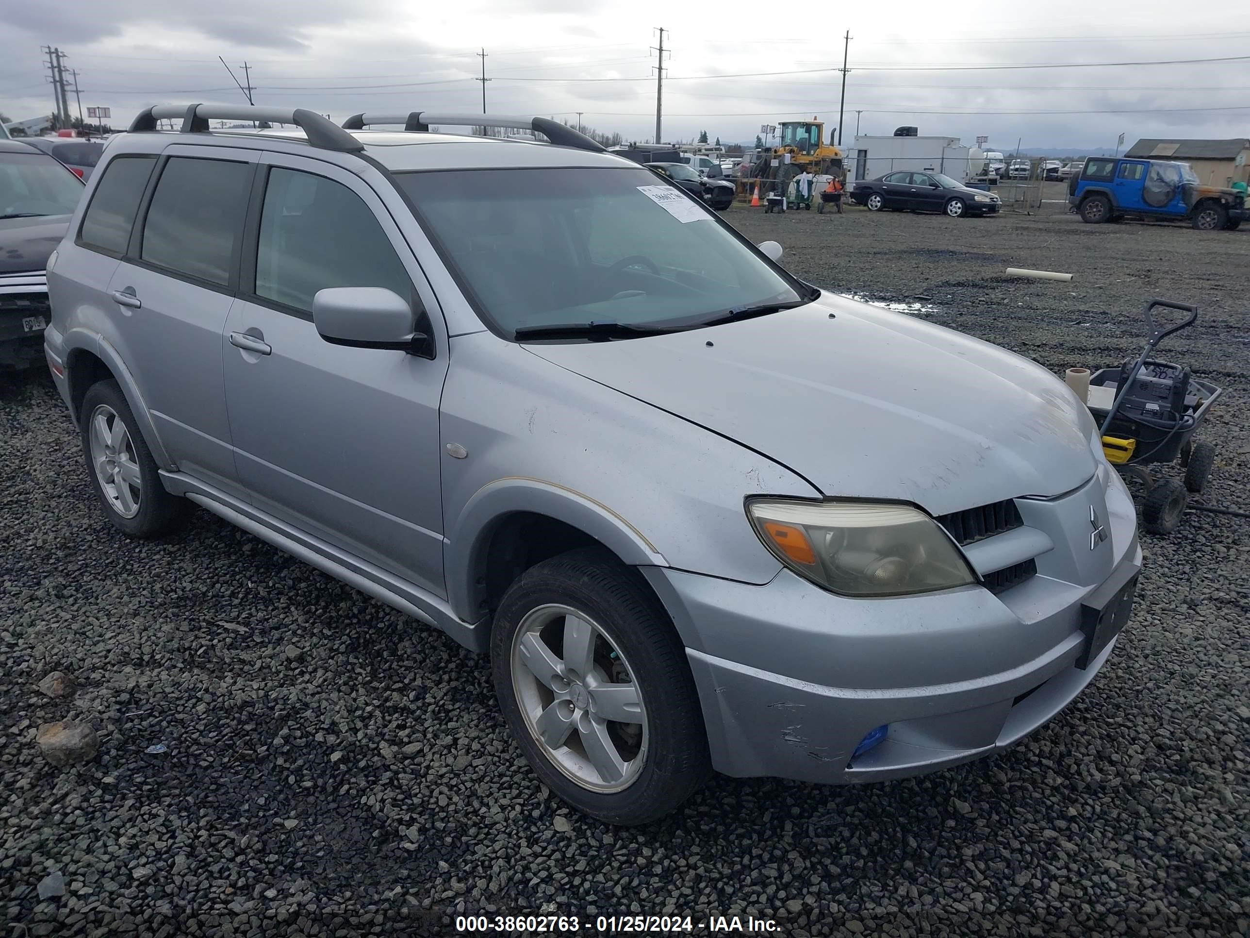 mitsubishi outlander 2005 ja4lz81f05u003771