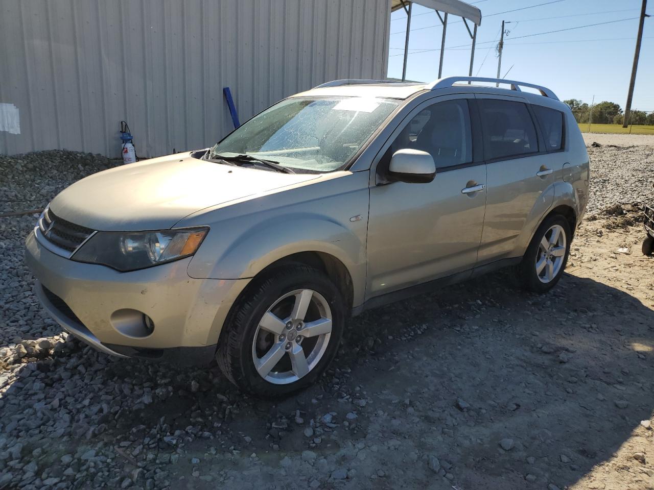 mitsubishi outlander 2007 ja4ms41x37z009581