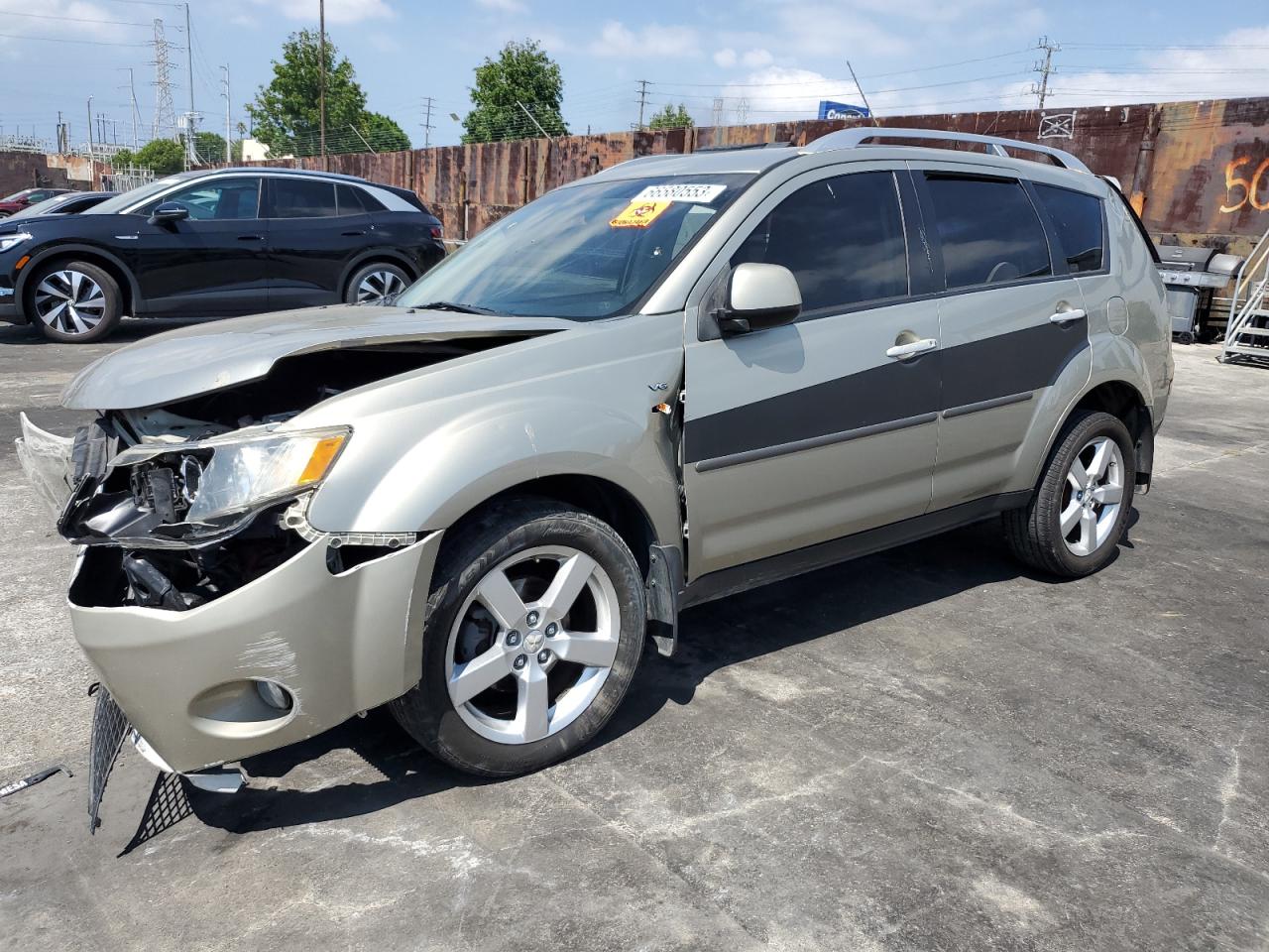 mitsubishi outlander 2008 ja4ms41x78z007348