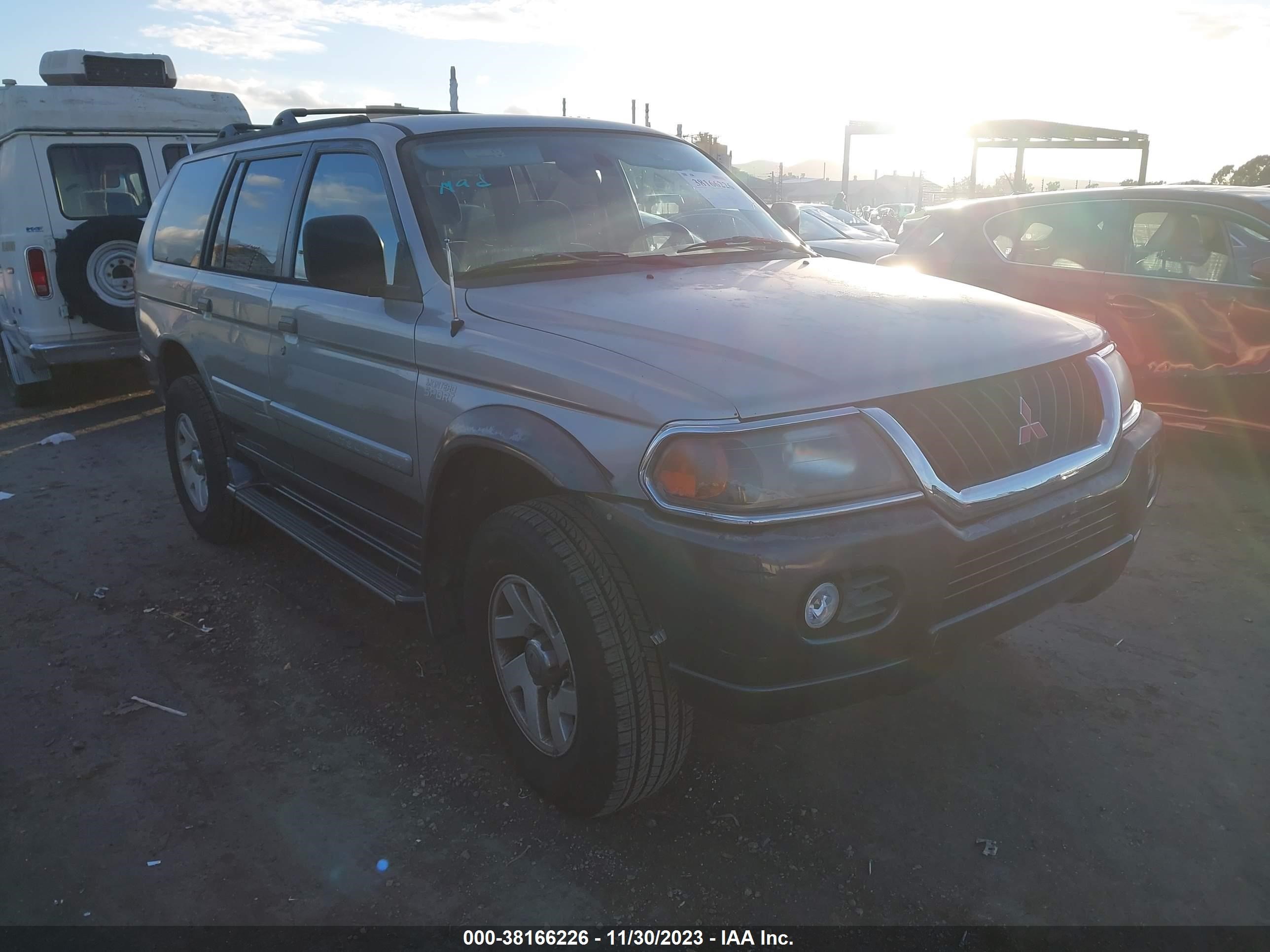 mitsubishi montero sport 2000 ja4mt31h4yp817371