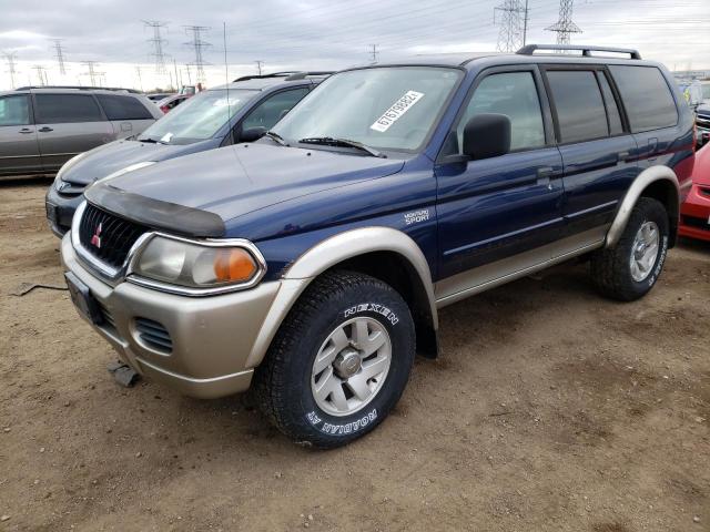 mitsubishi montero sp 2001 ja4mt31h91p054429