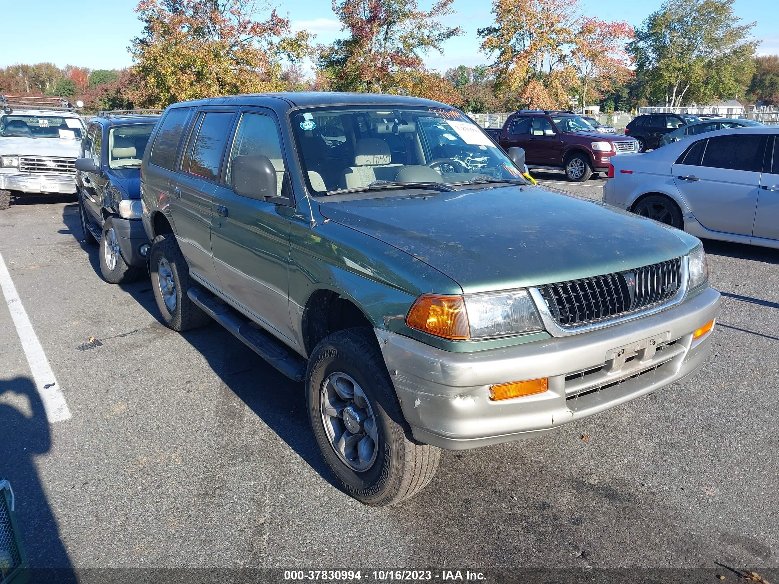 mitsubishi montero sport 1998 ja4mt31p5wp022625