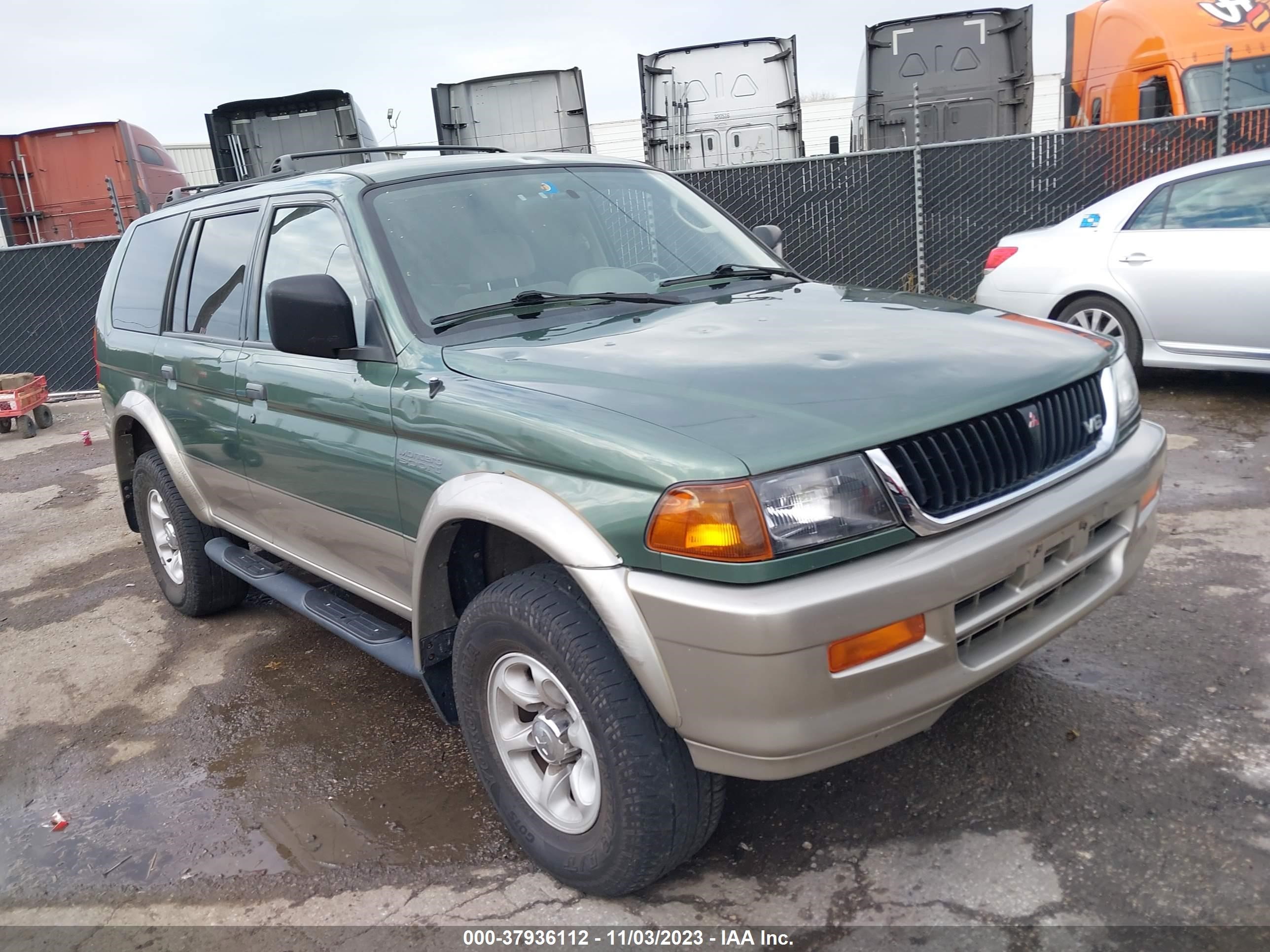 mitsubishi montero sport 1998 ja4mt31p6wp043712