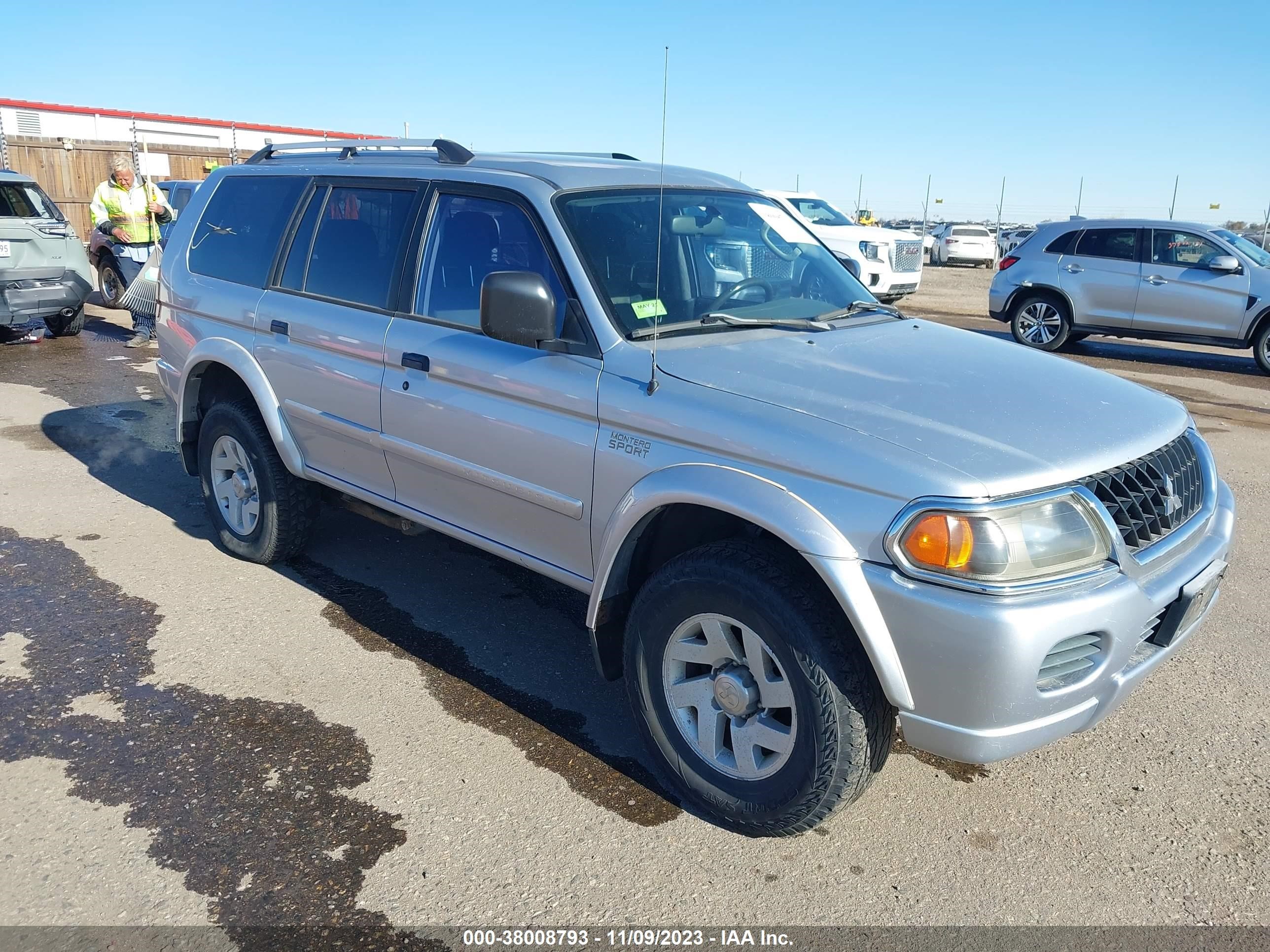 mitsubishi montero sport 2004 ja4mt31r24j008070