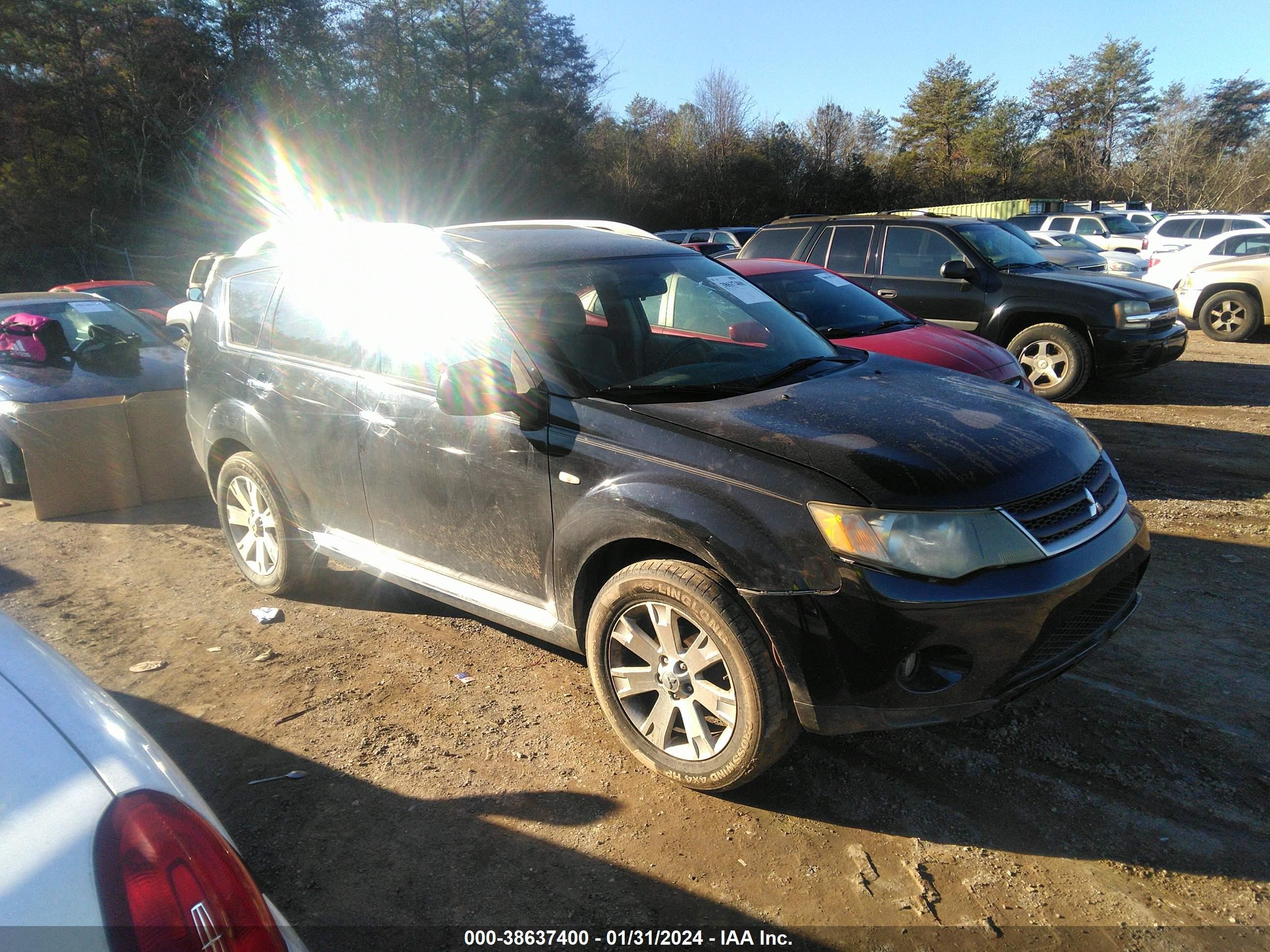 mitsubishi outlander 2009 ja4mt31w89z003194