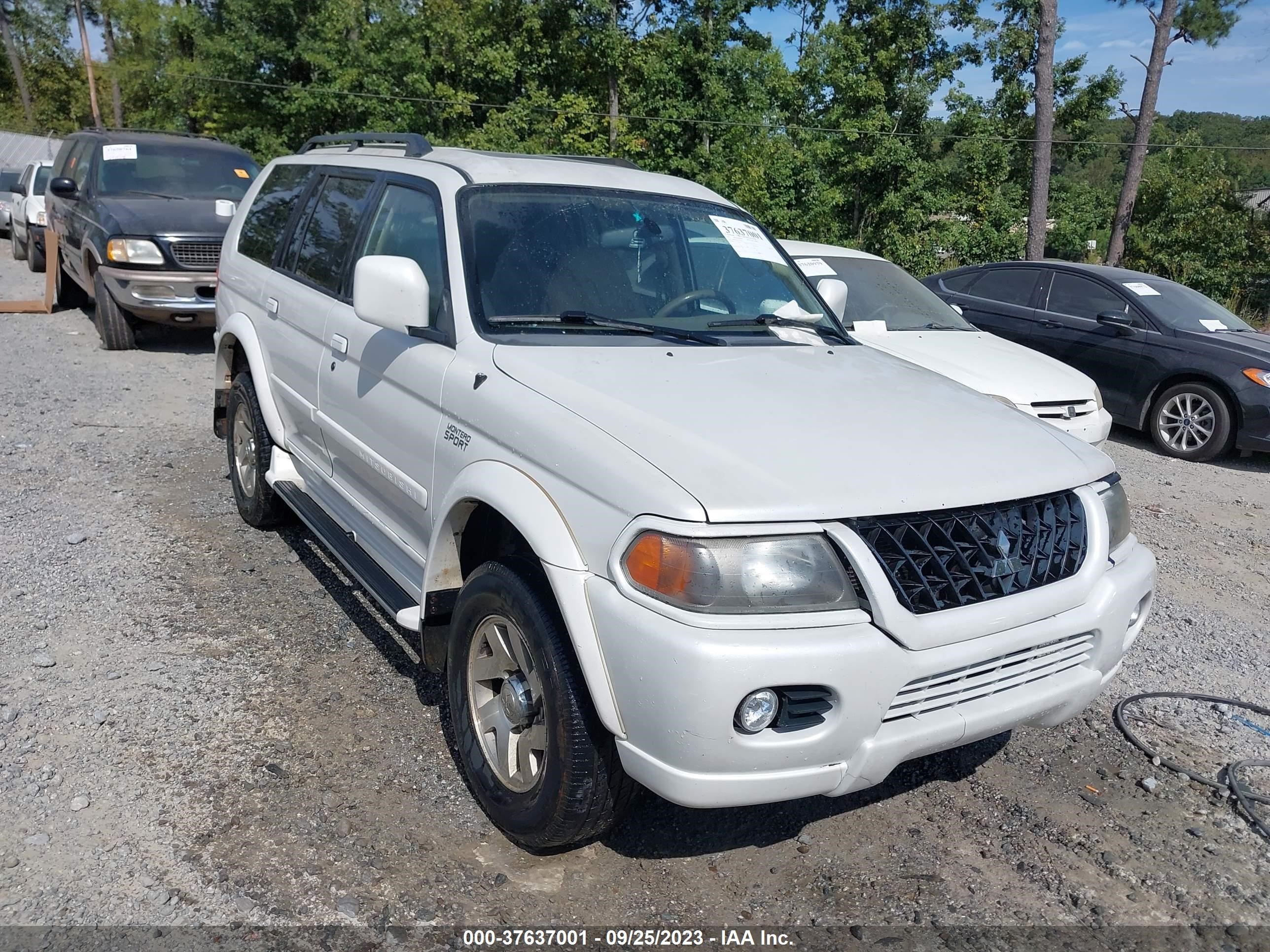 mitsubishi montero sport 2003 ja4mt41r43j027403