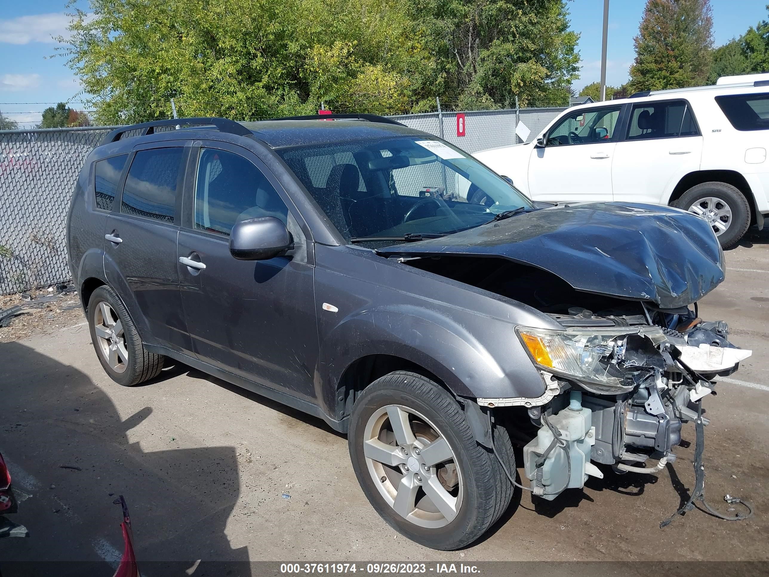 mitsubishi outlander 2007 ja4mt41x07u005272