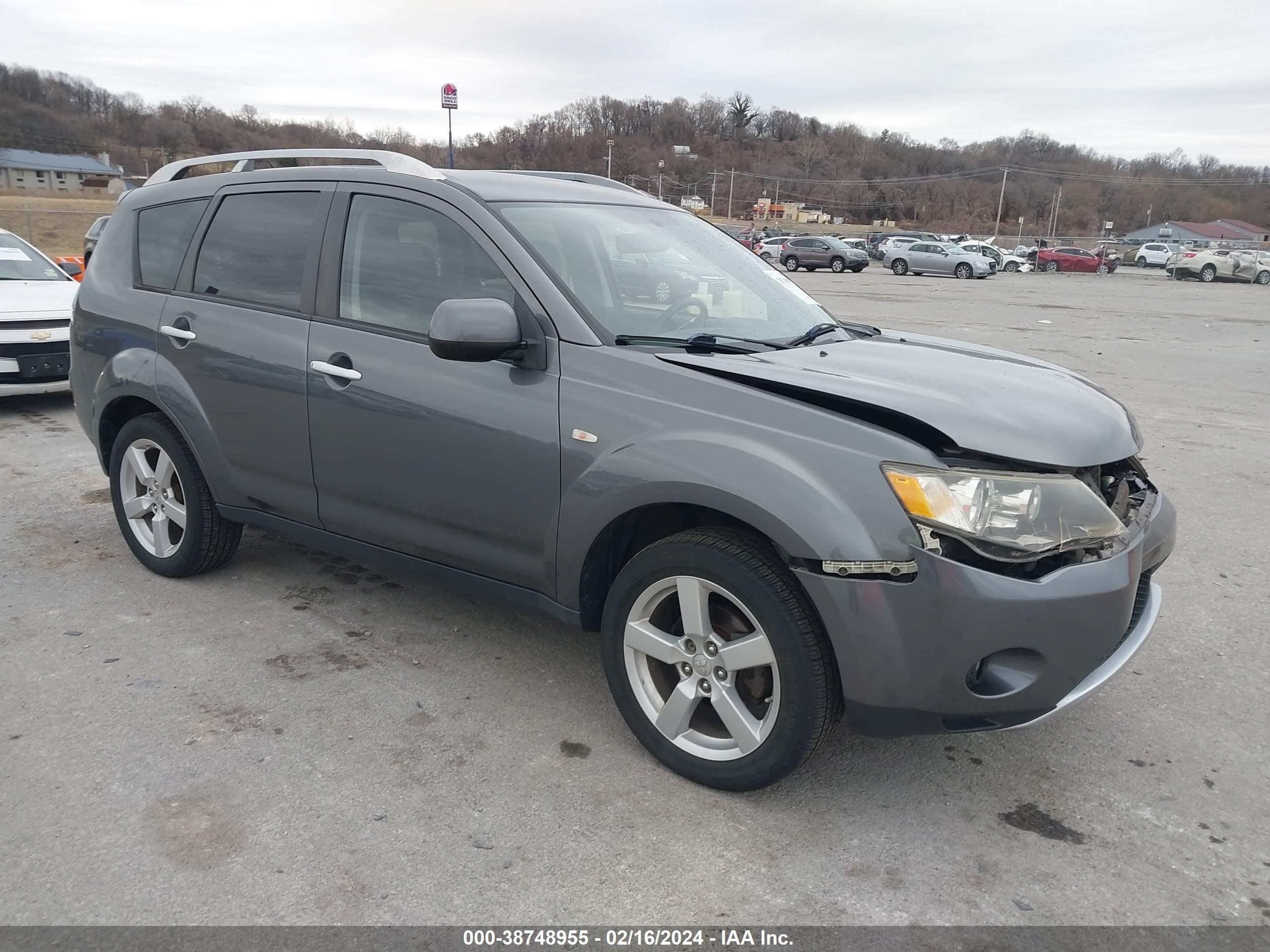 mitsubishi outlander 2007 ja4mt41x17u002123