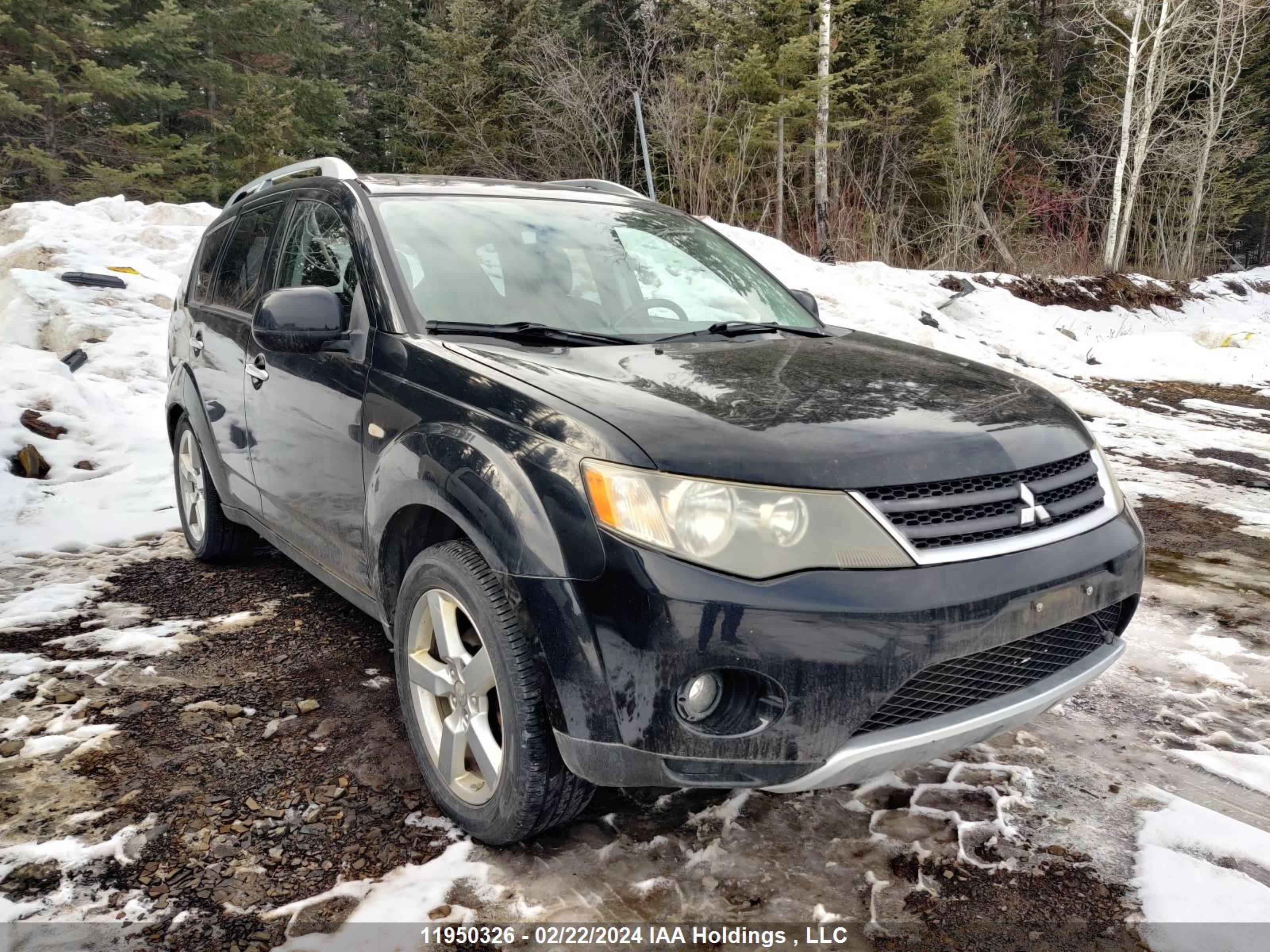 mitsubishi outlander 2007 ja4mt41x77z603412