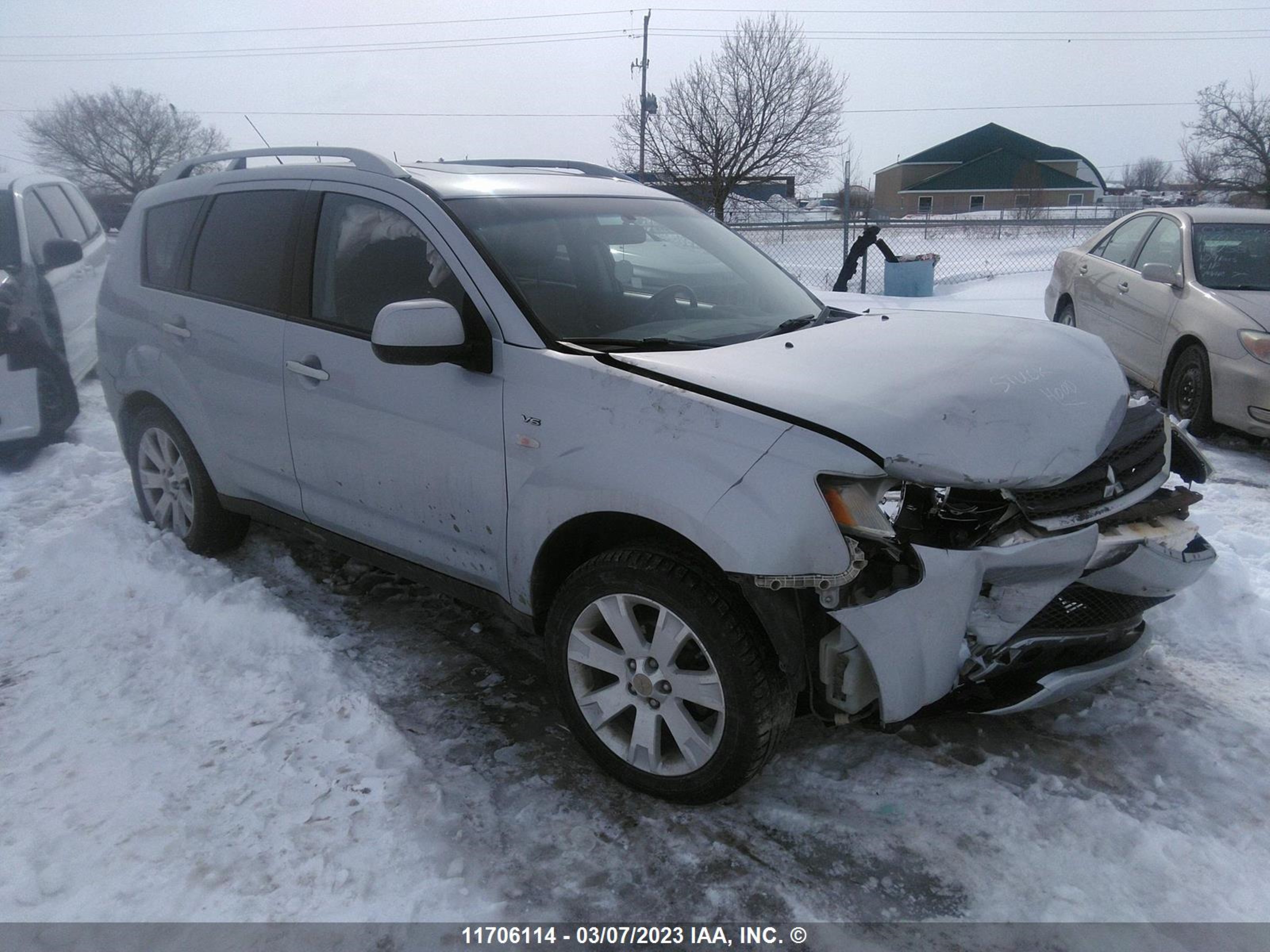 mitsubishi outlander 2008 ja4mt41x88z604280