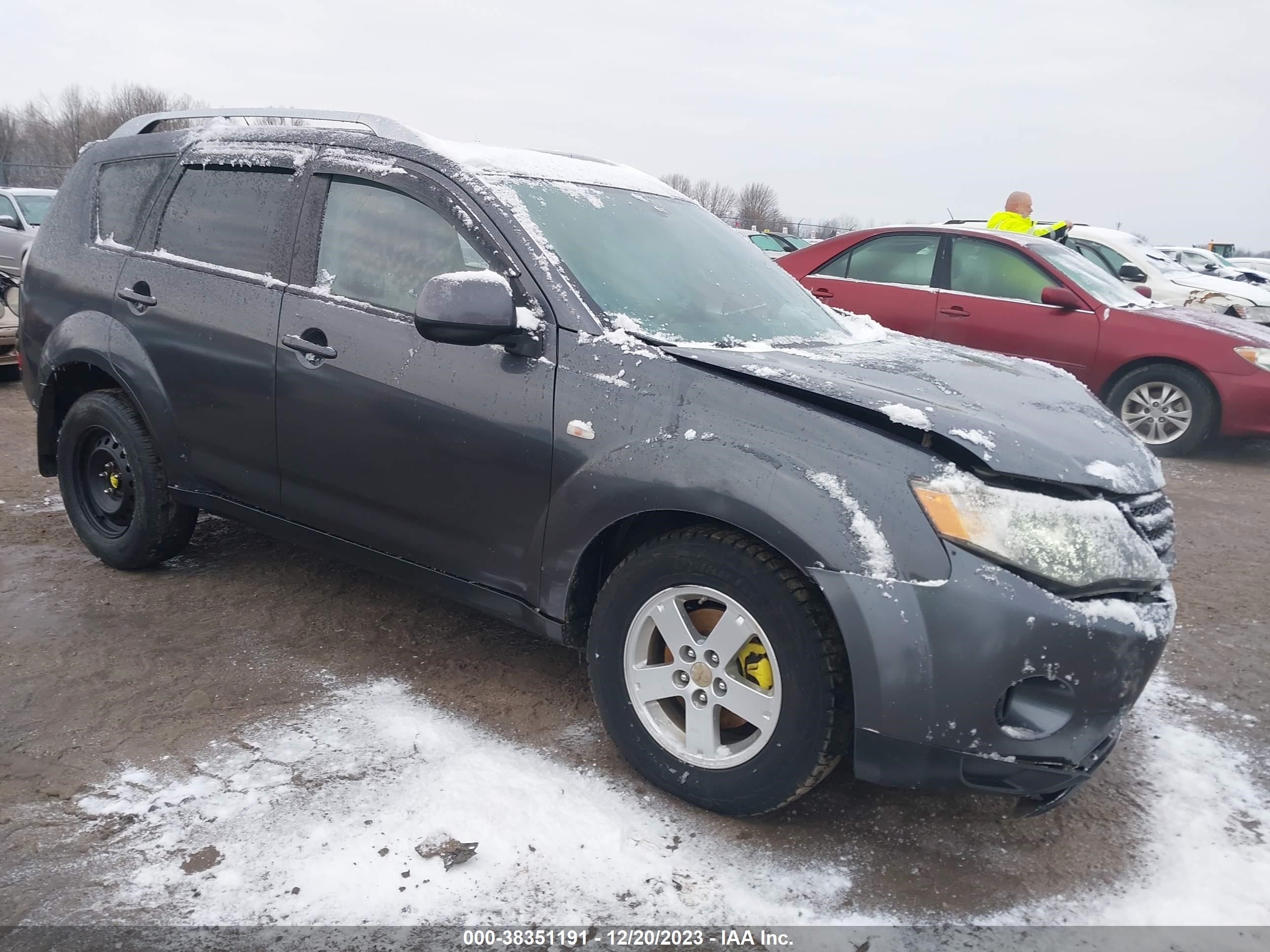 mitsubishi outlander 2007 ja4mt41xx7z008666