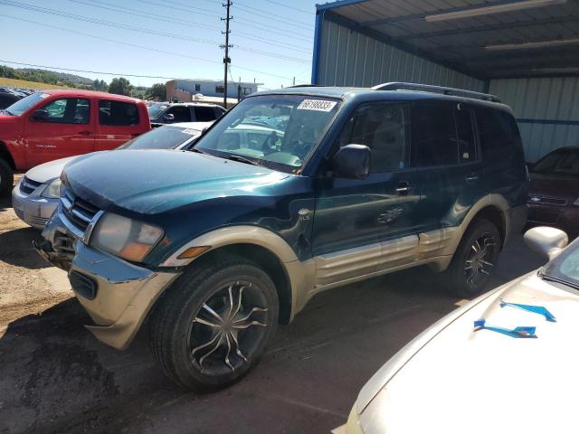 mitsubishi montero xl 2002 ja4mw31r22j014505