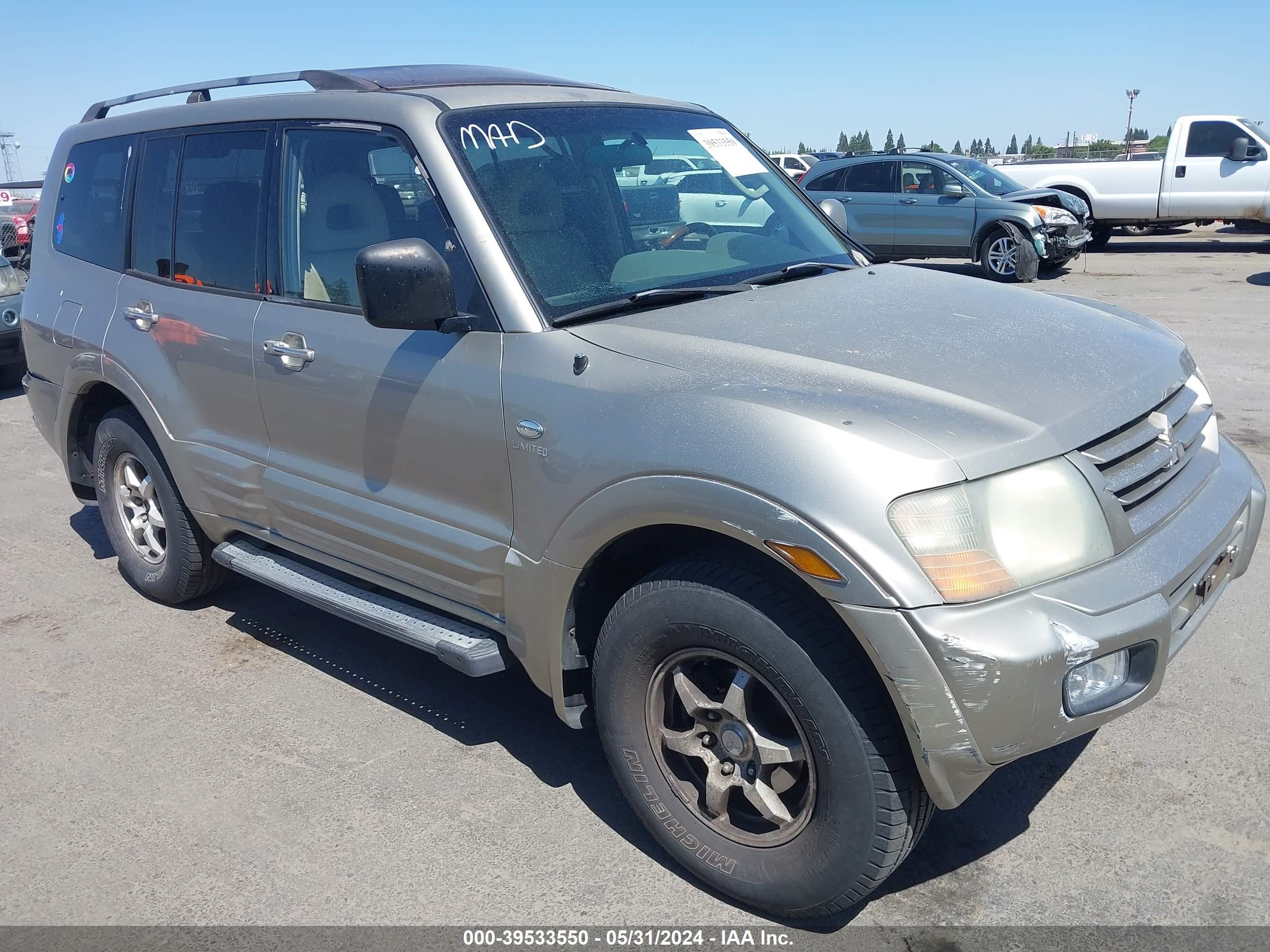 mitsubishi montero 2002 ja4mw51r72j028461