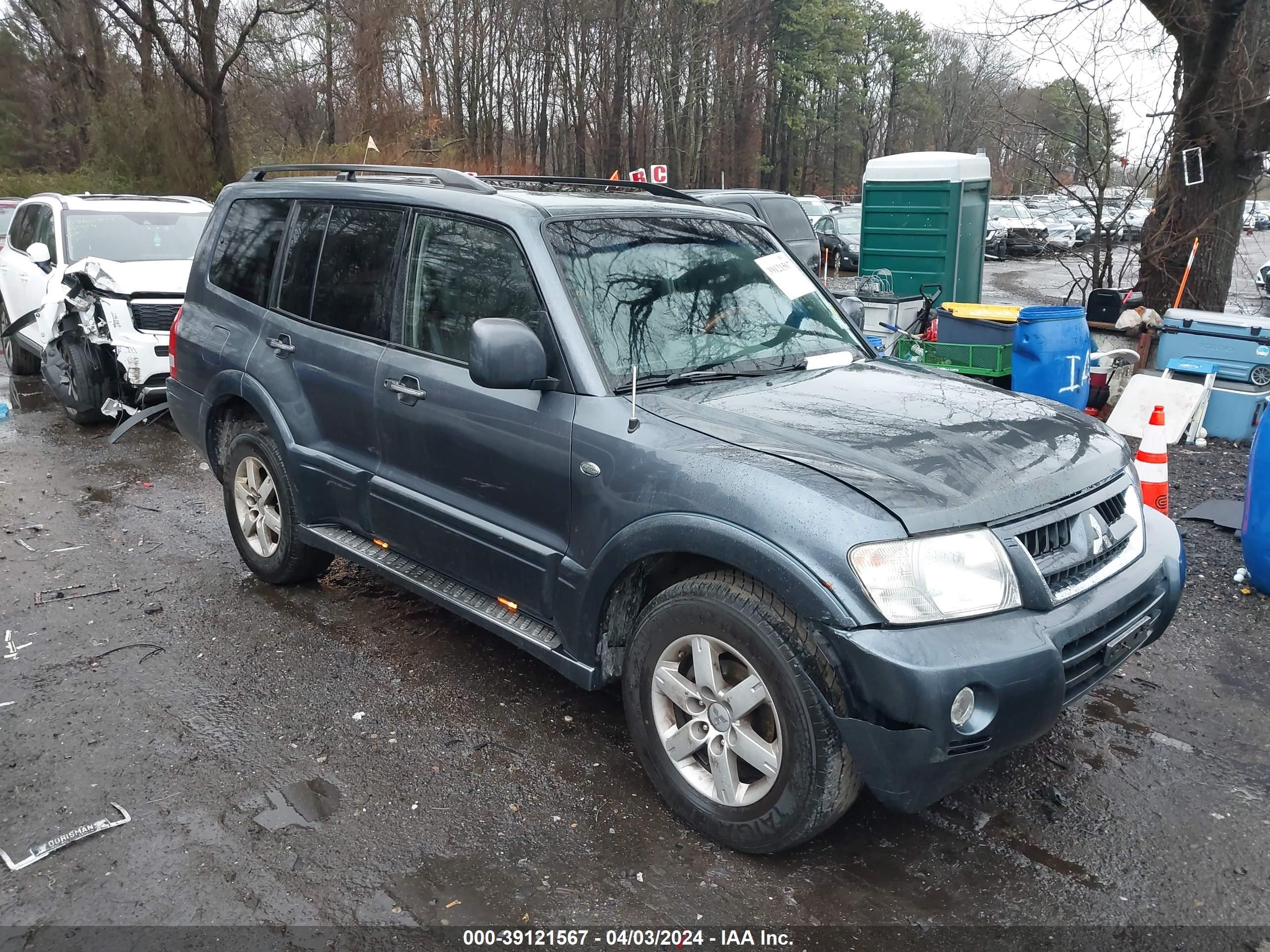 mitsubishi montero 2005 ja4mw51s15j002901