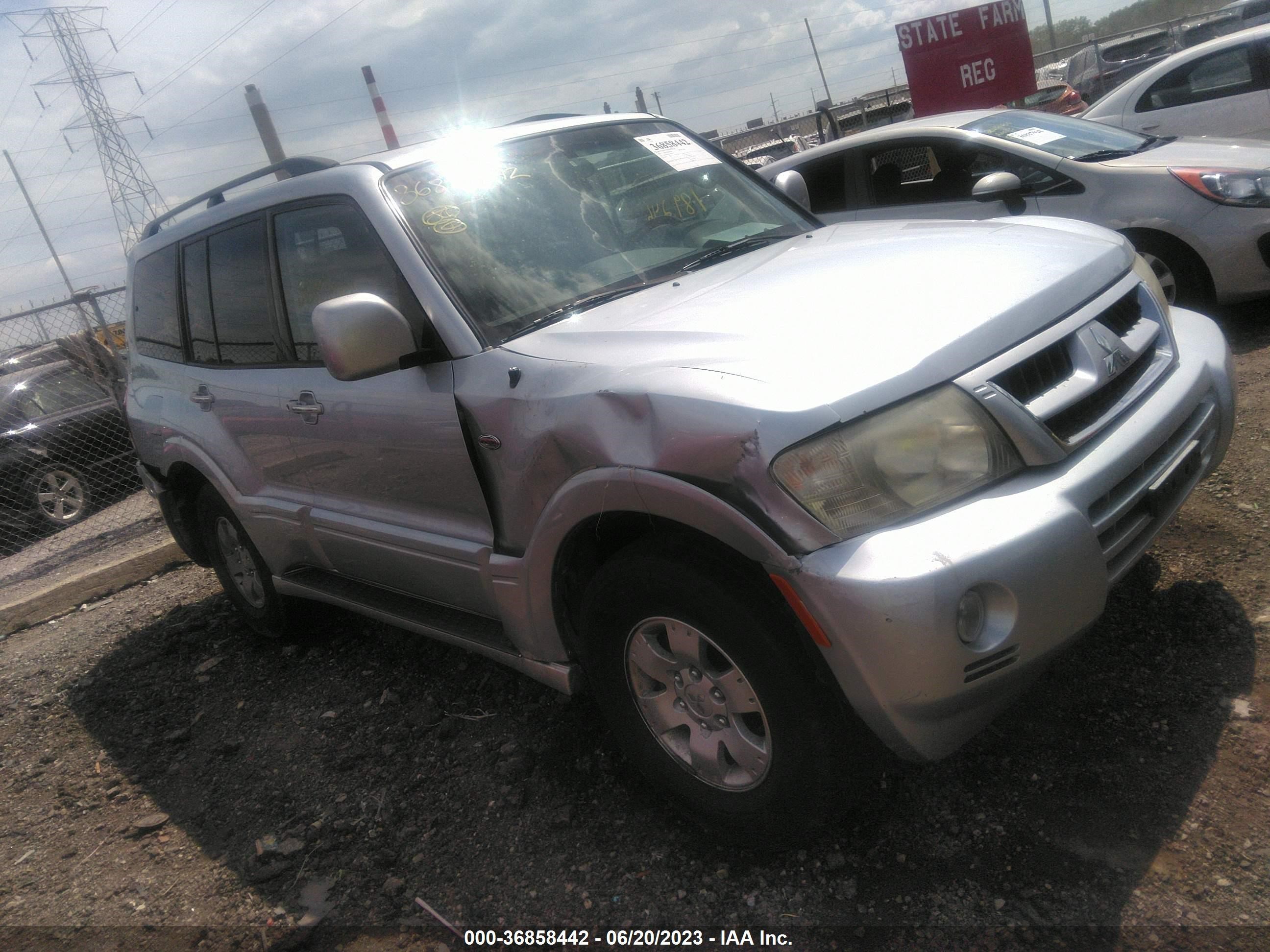 mitsubishi montero 2004 ja4mw51s94j006581