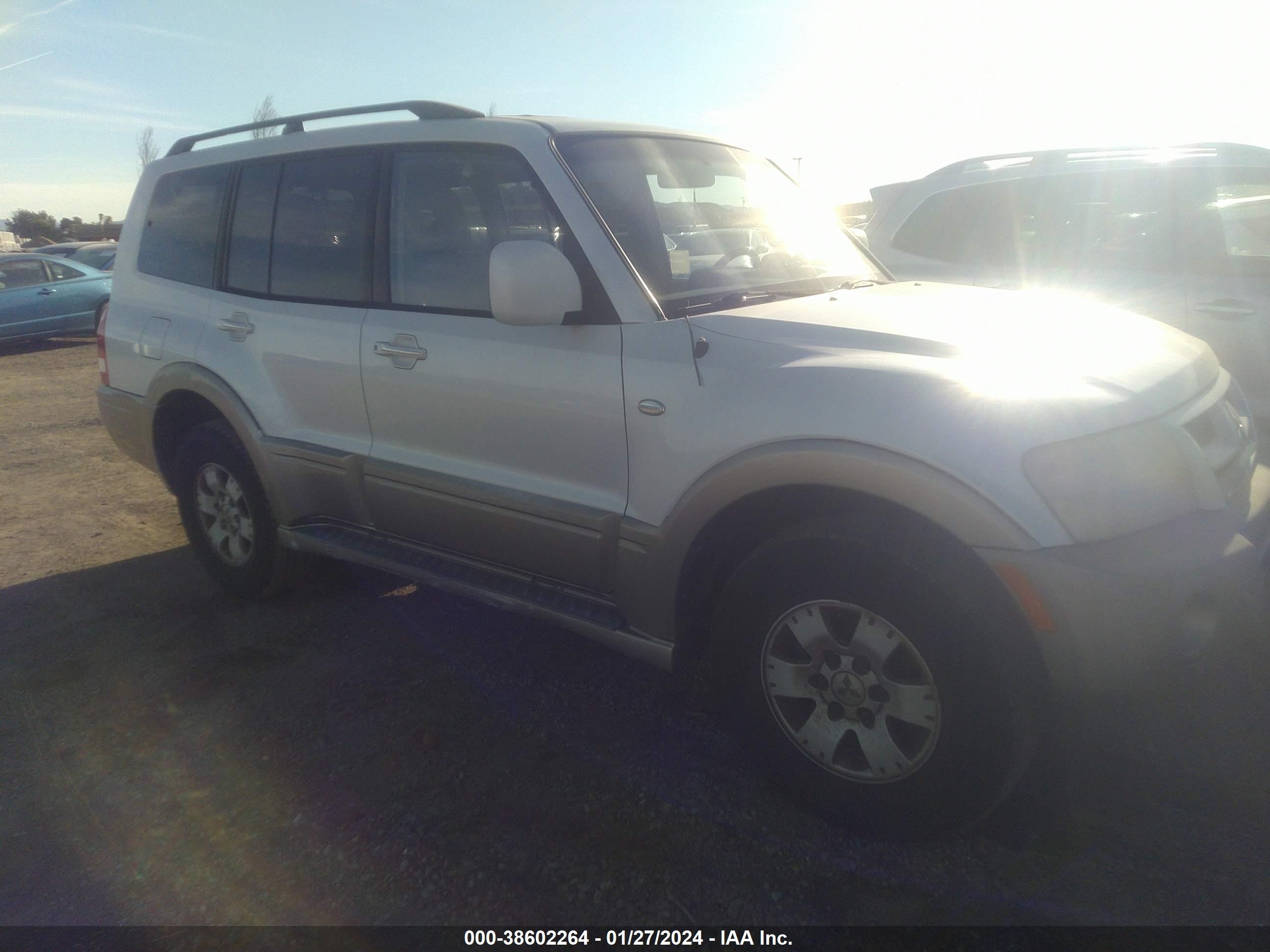 mitsubishi montero 2003 ja4nw51s53j039497