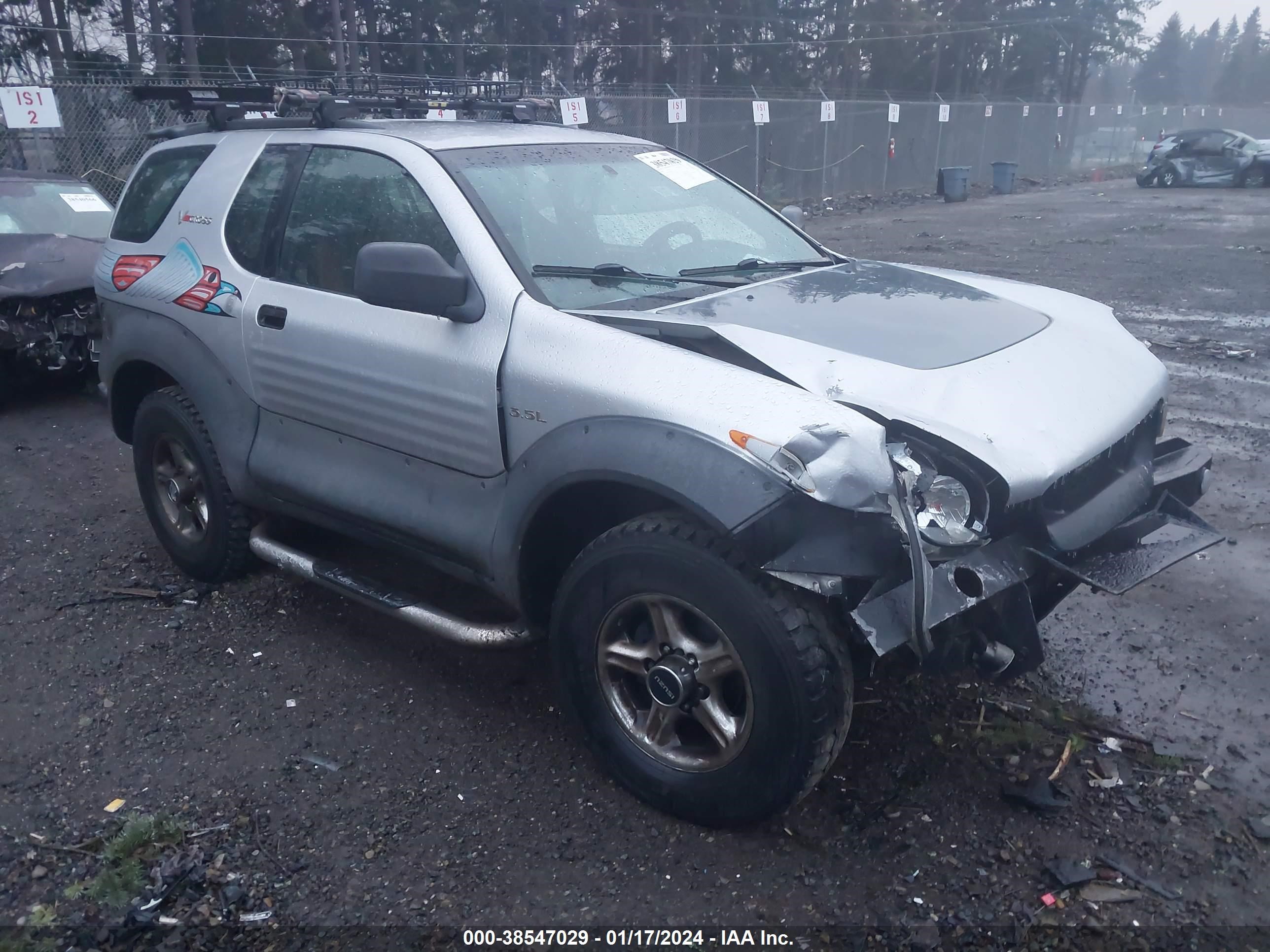 isuzu vehicross 1999 jaccn57x6x7990618