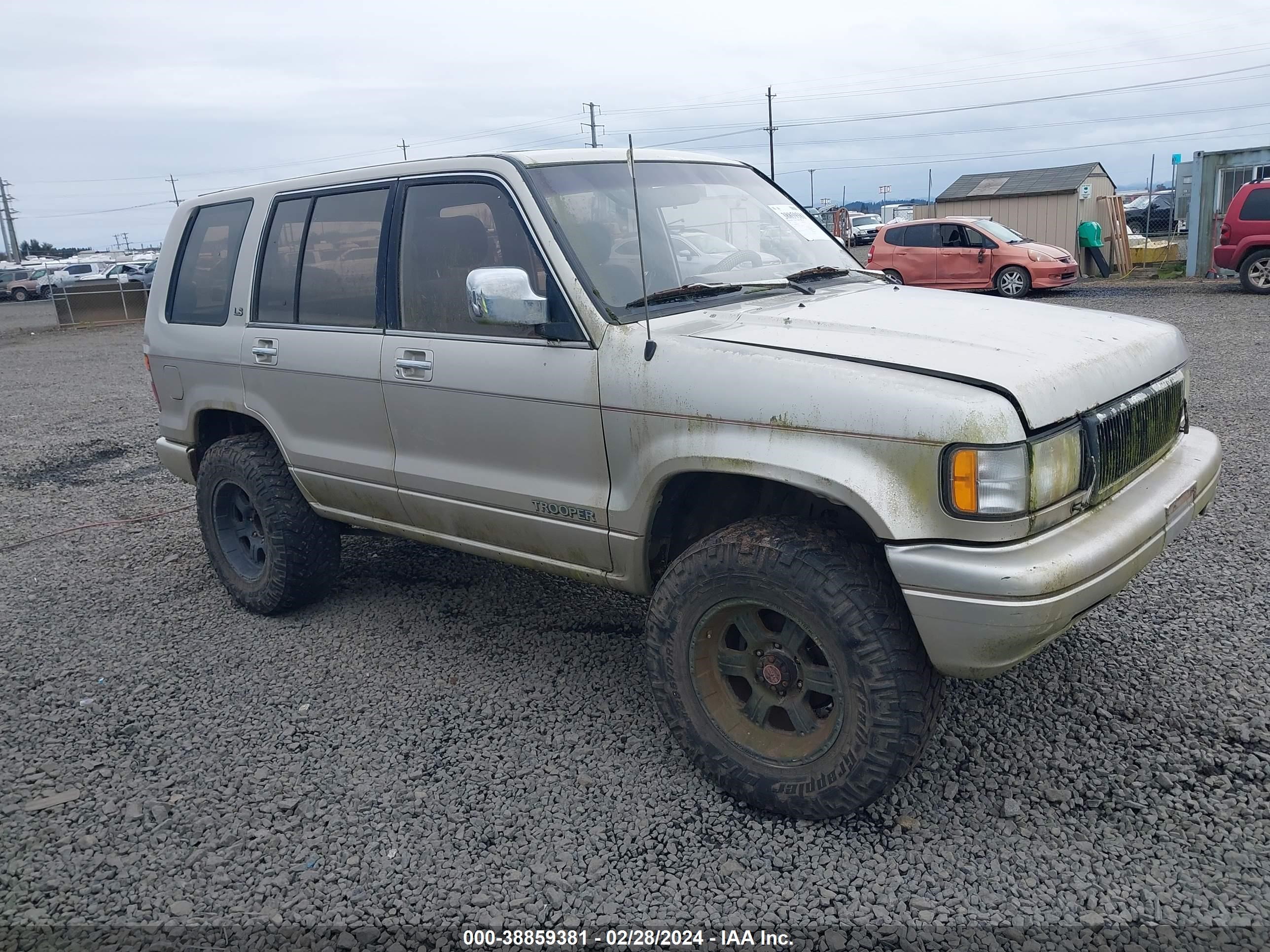 isuzu trooper 1993 jacdh58w3p7914954