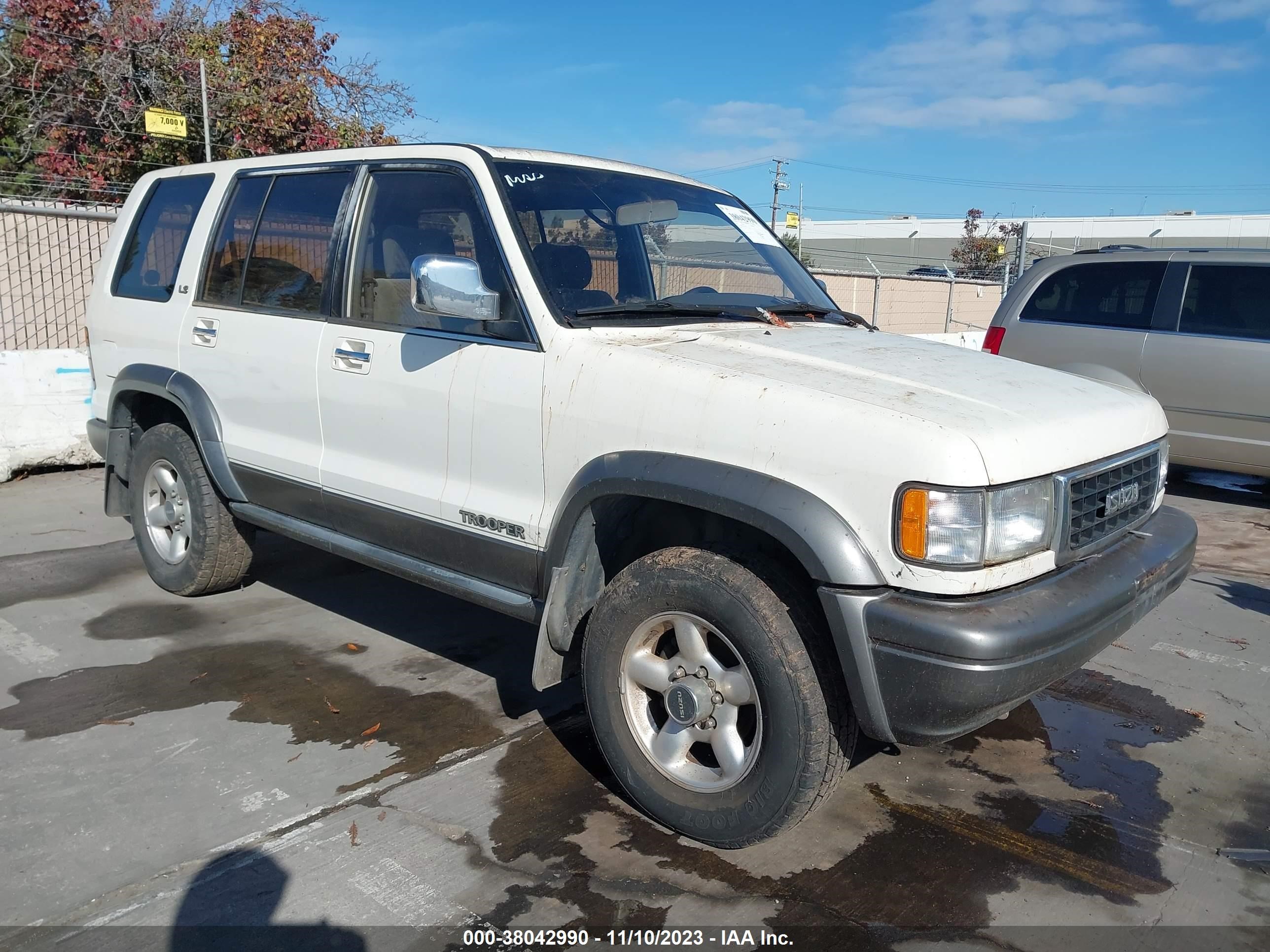 isuzu trooper 1997 jacdj58v5v7910414