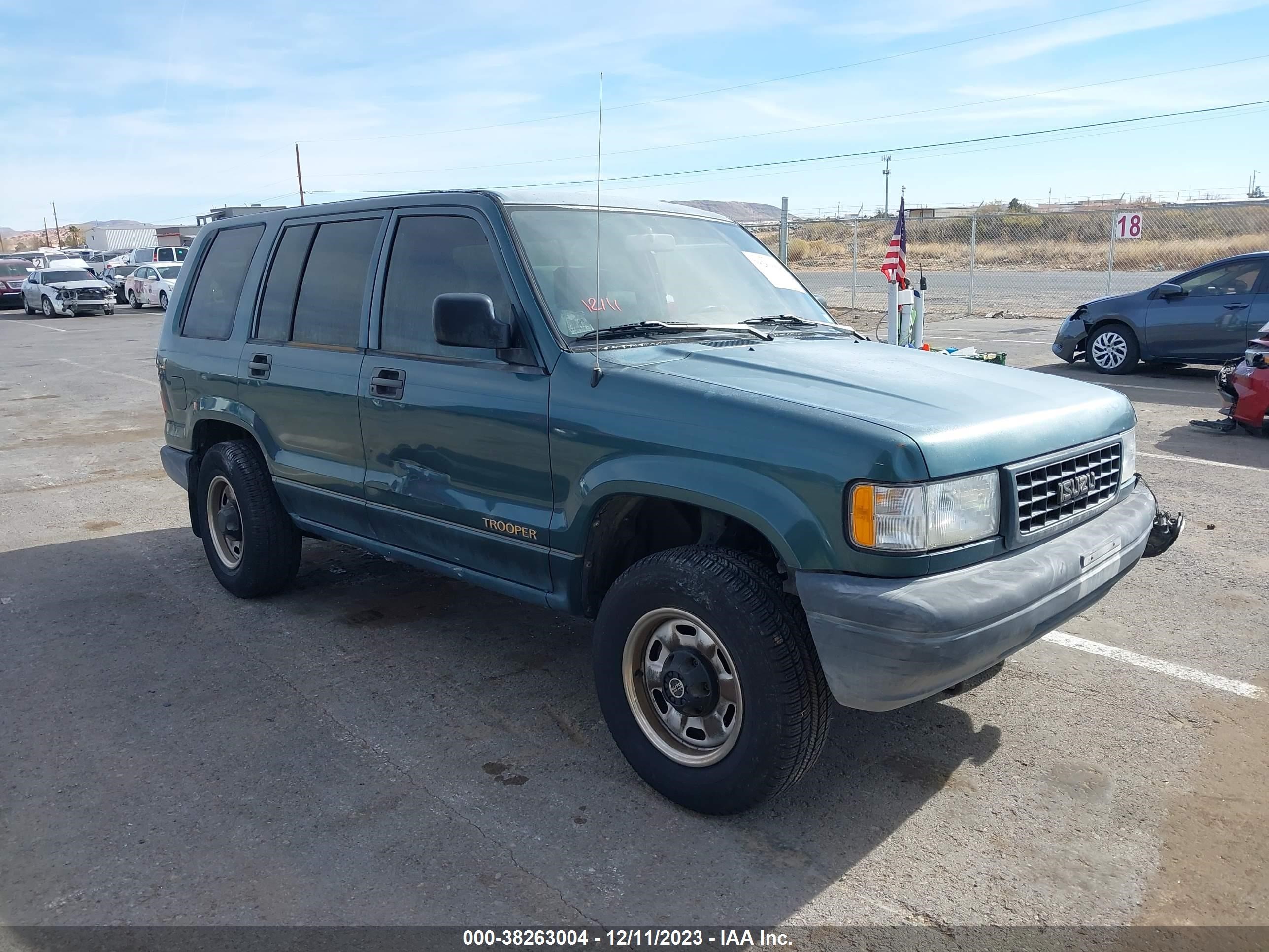 isuzu trooper 1995 jacdj58v6s7905976