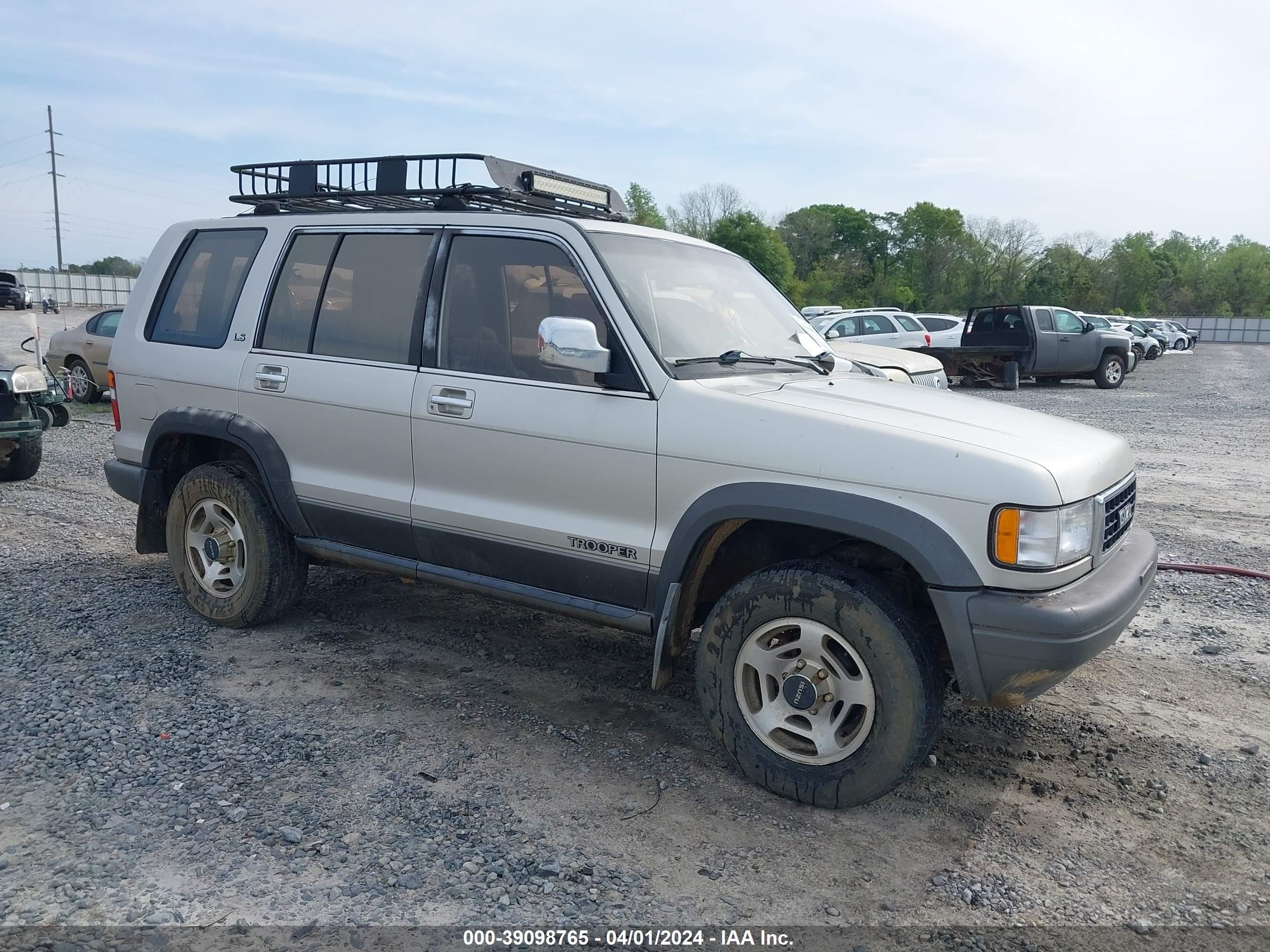 isuzu trooper 1997 jacdj58v7v7901455