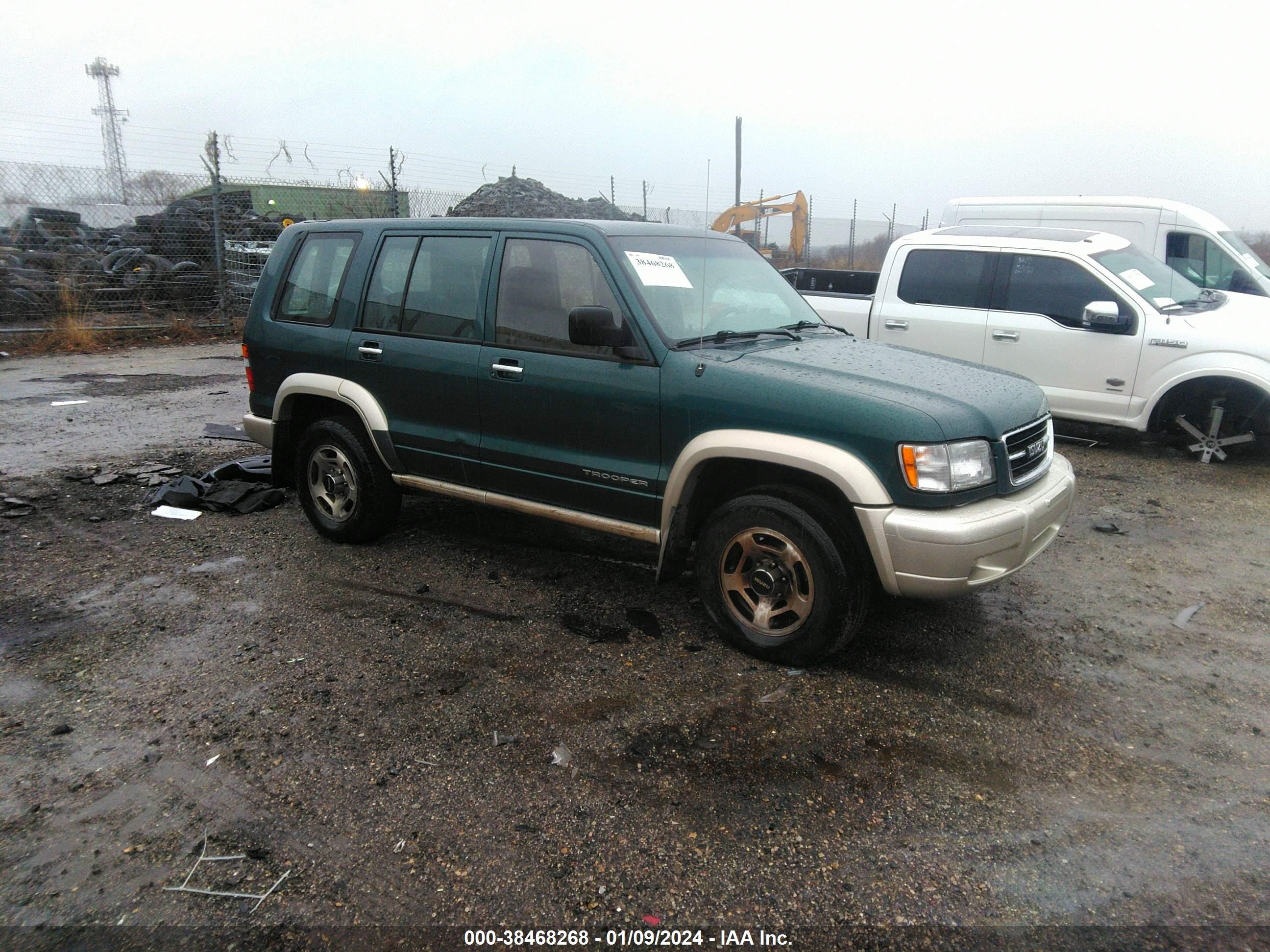 isuzu trooper 1998 jacdj58x3w7905585