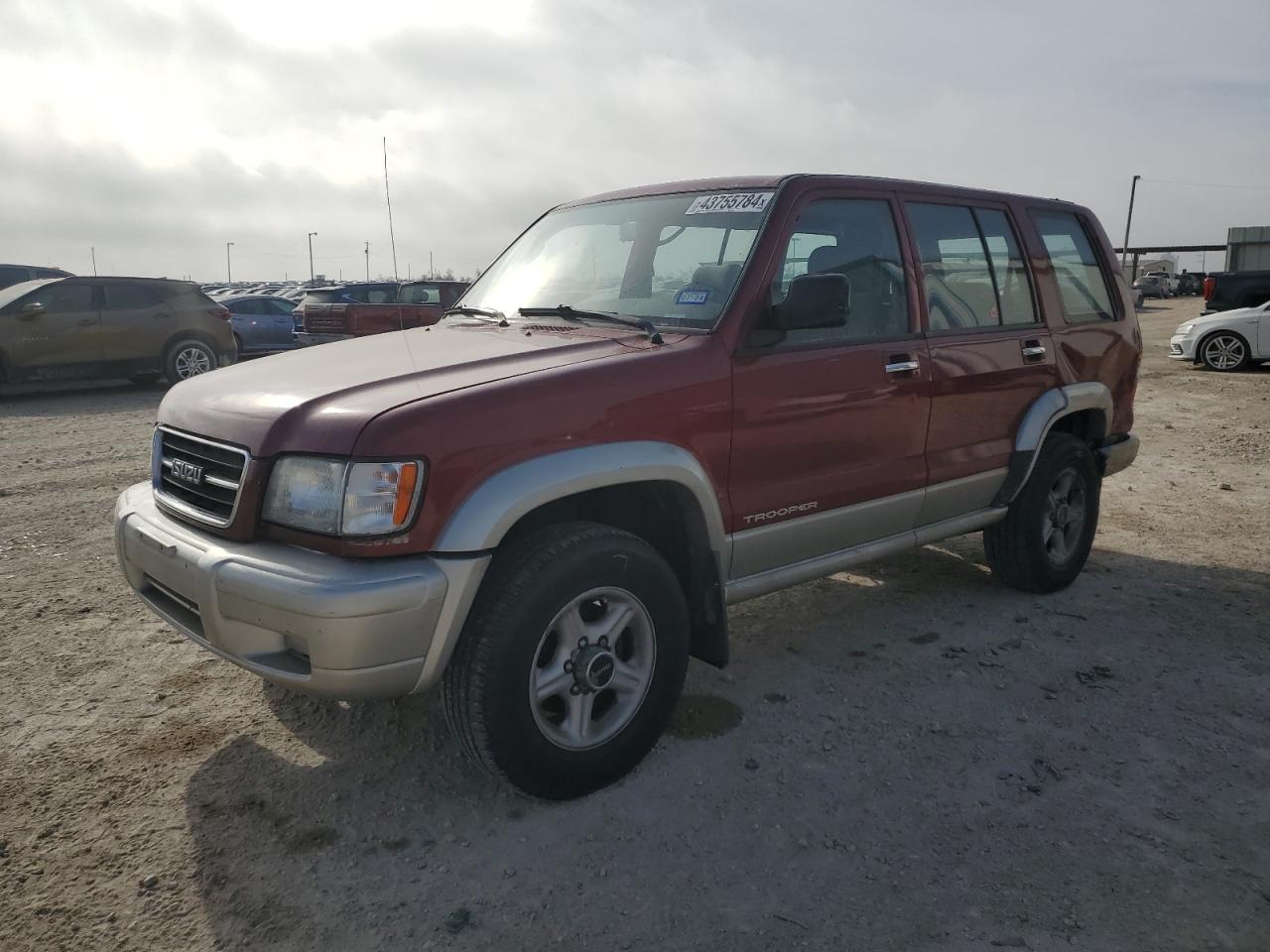 isuzu trooper 1999 jacdj58x3x7922243