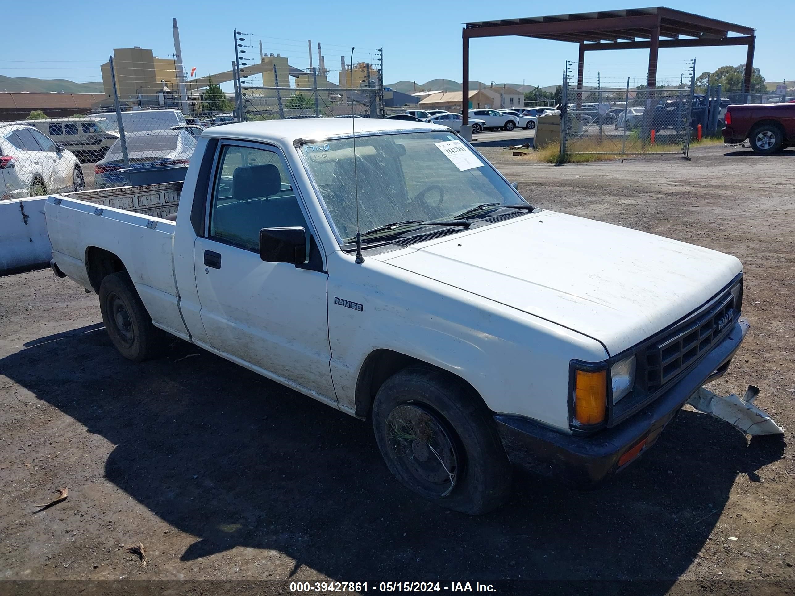 dodge ram 1991 jb7fl24w6mp008256