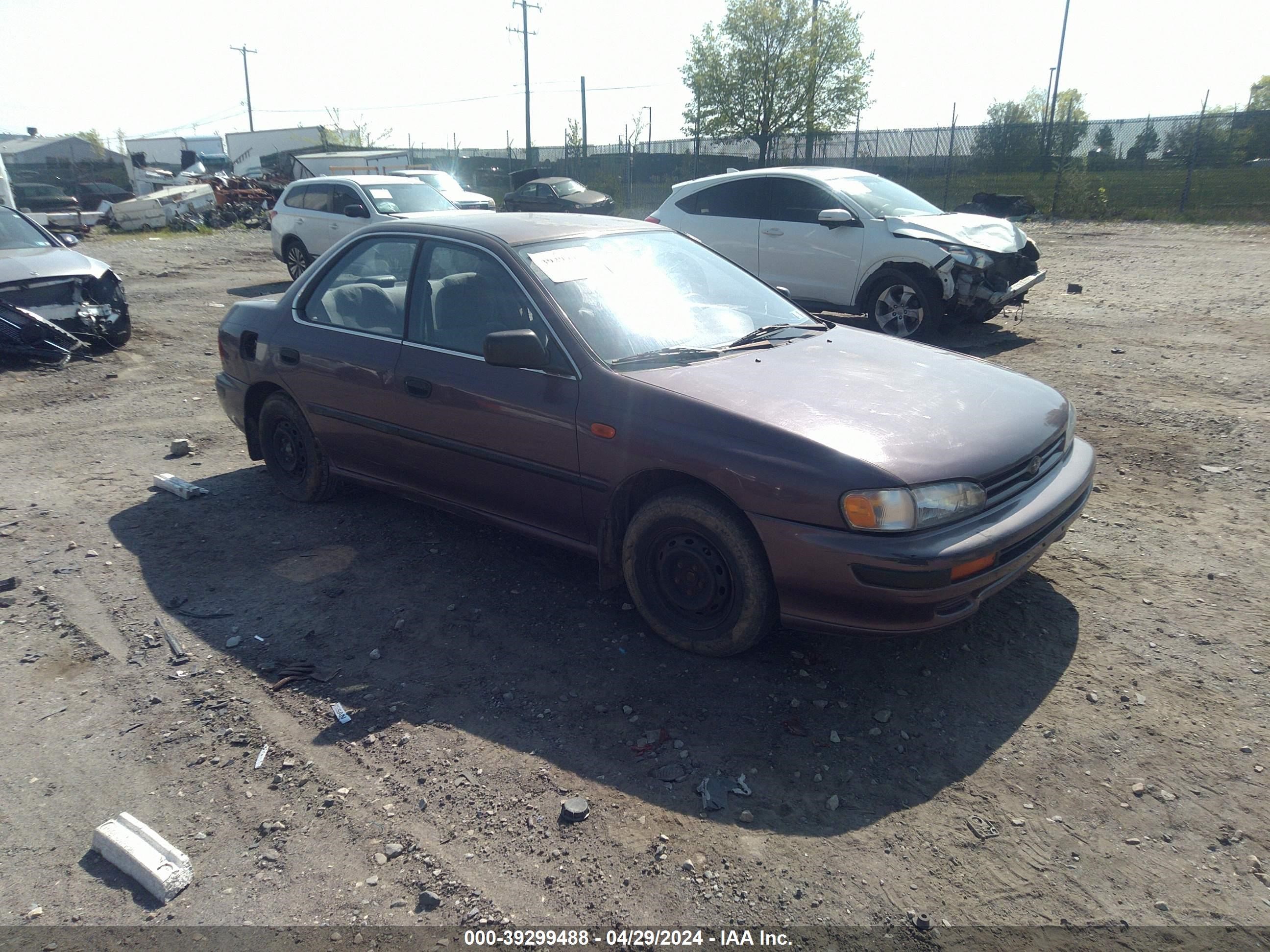 subaru impreza 1993 jf1gc2449pk517896