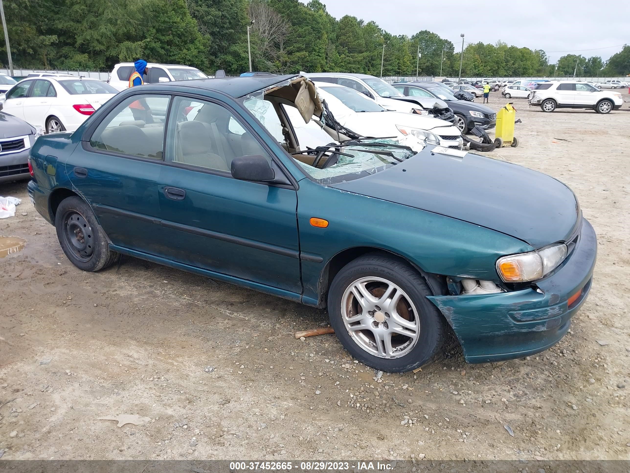 subaru impreza 1996 jf1gc4358tg510084