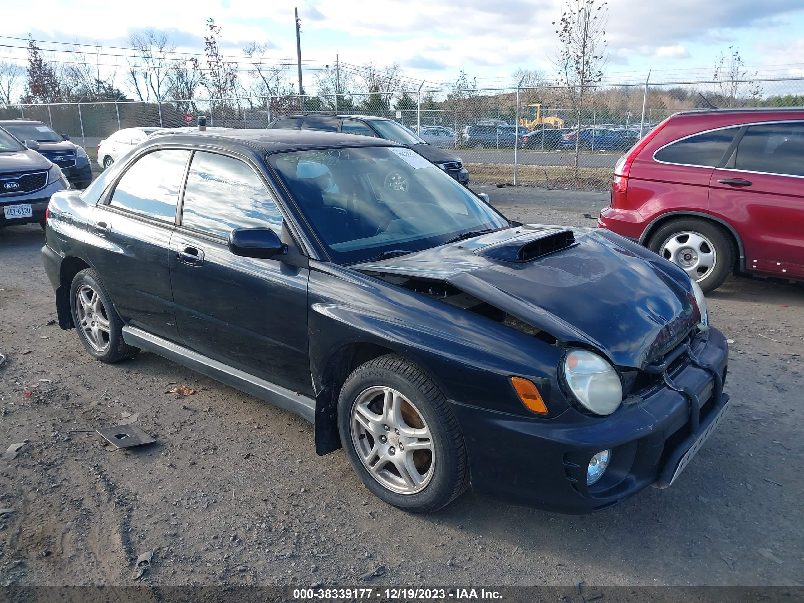 subaru impreza 2002 jf1gd29602g500052