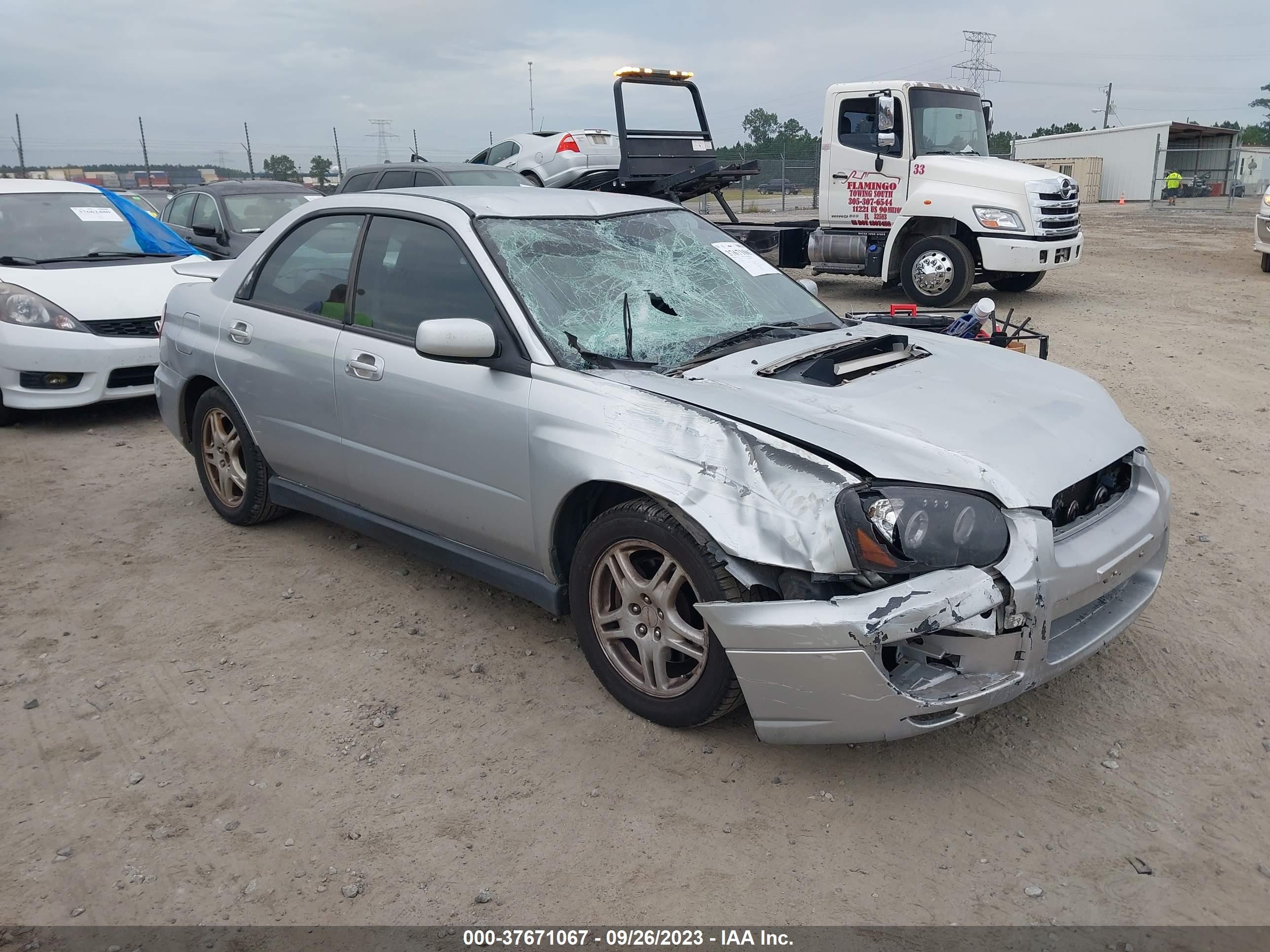 subaru impreza 2004 jf1gd29674g505963