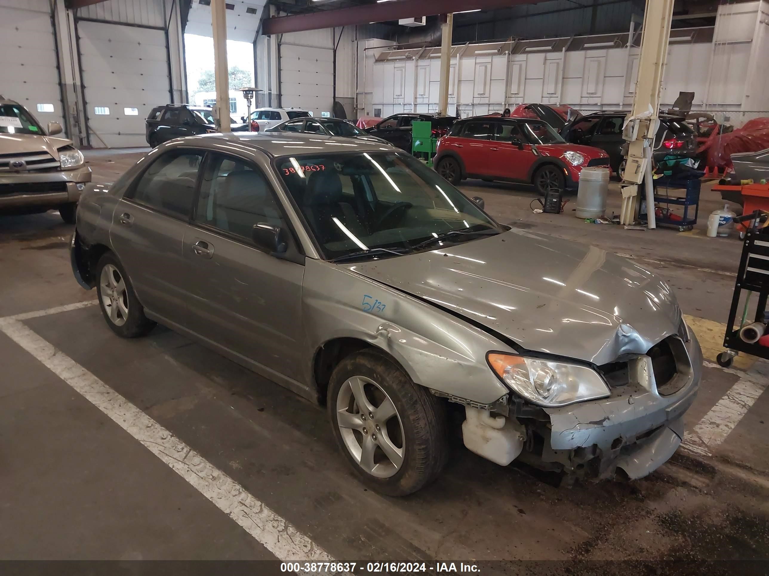 subaru impreza 2007 jf1gd61627h500851