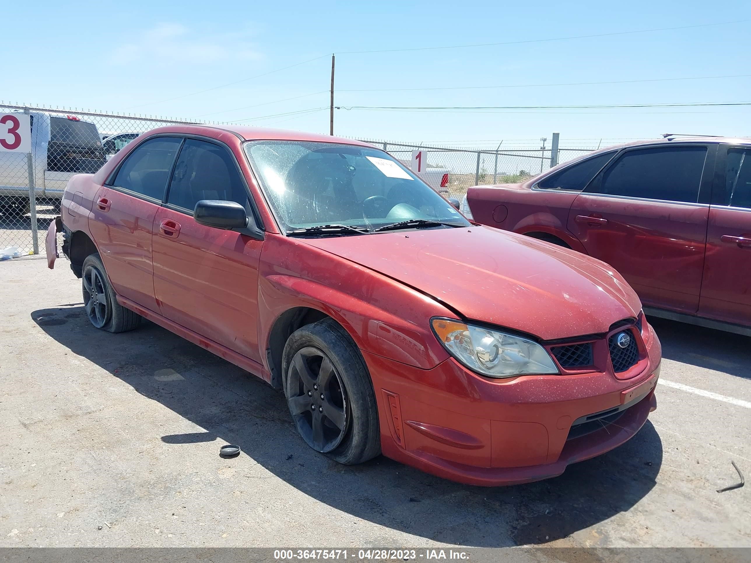 subaru impreza 2007 jf1gd61637h506612