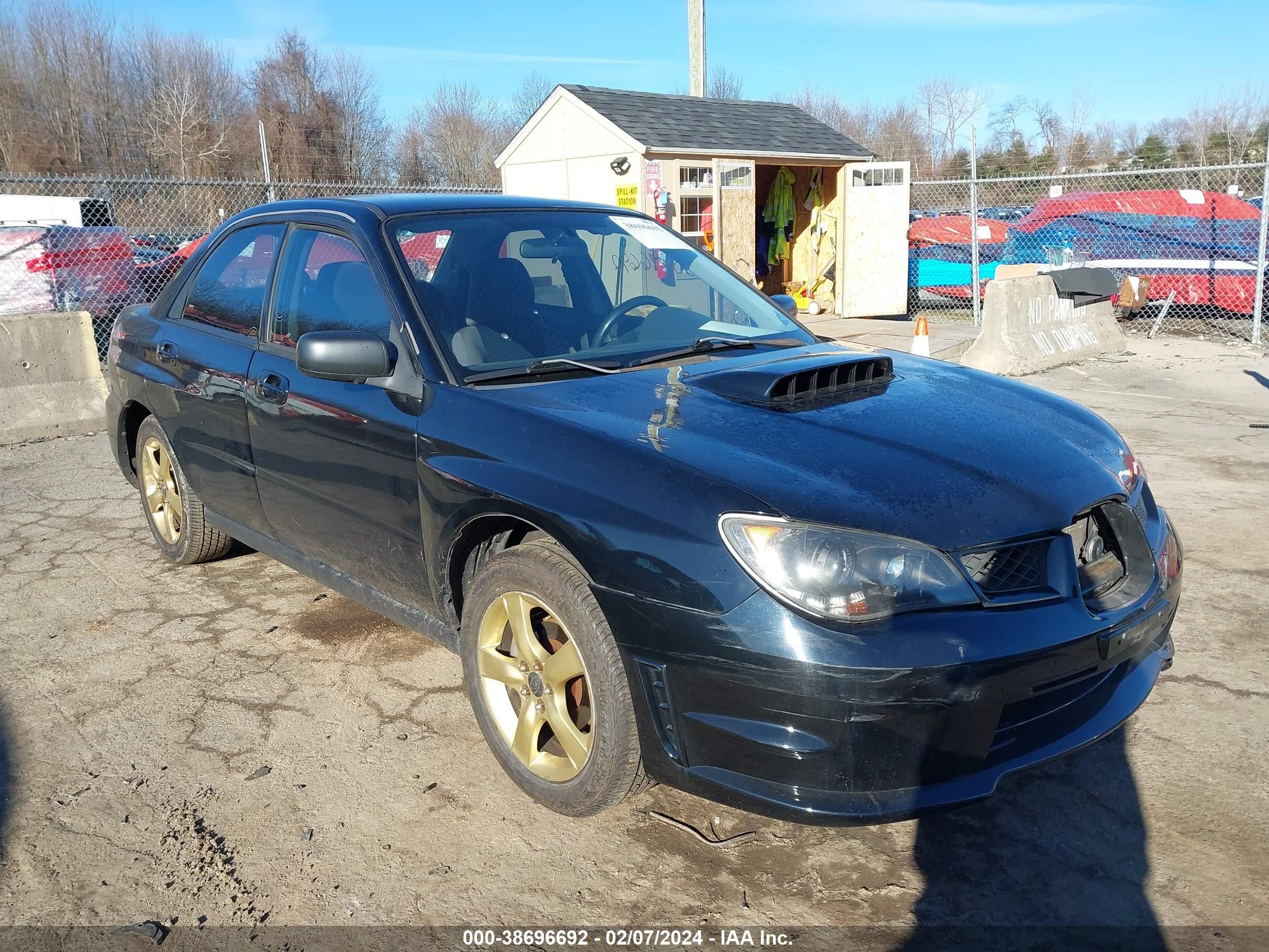 subaru impreza 2007 jf1gd61657h502786