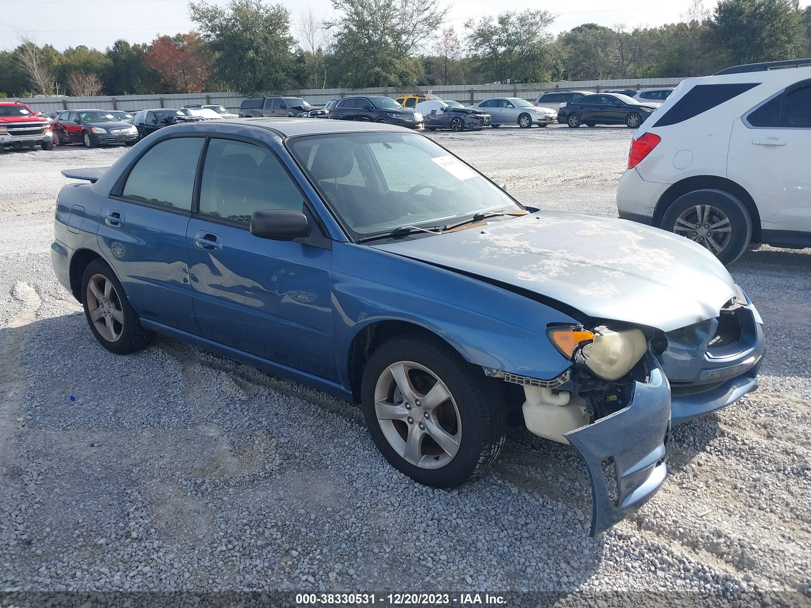 subaru impreza 2007 jf1gd616x7h517705