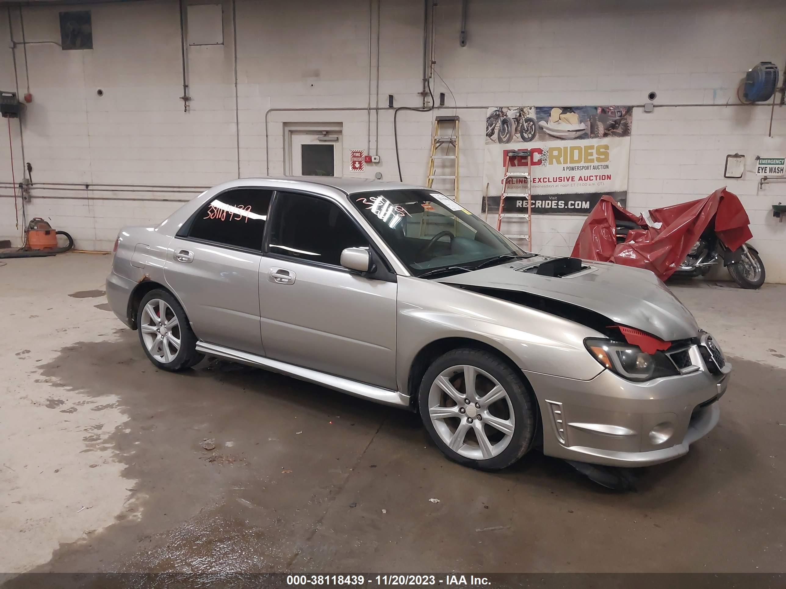 subaru impreza 2007 jf1gd746x7g506727