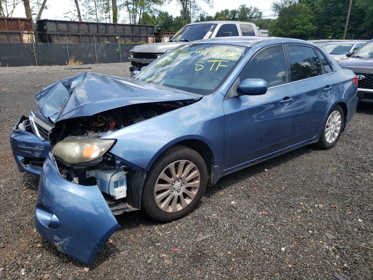 subaru impreza 2009 jf1ge60649h519807