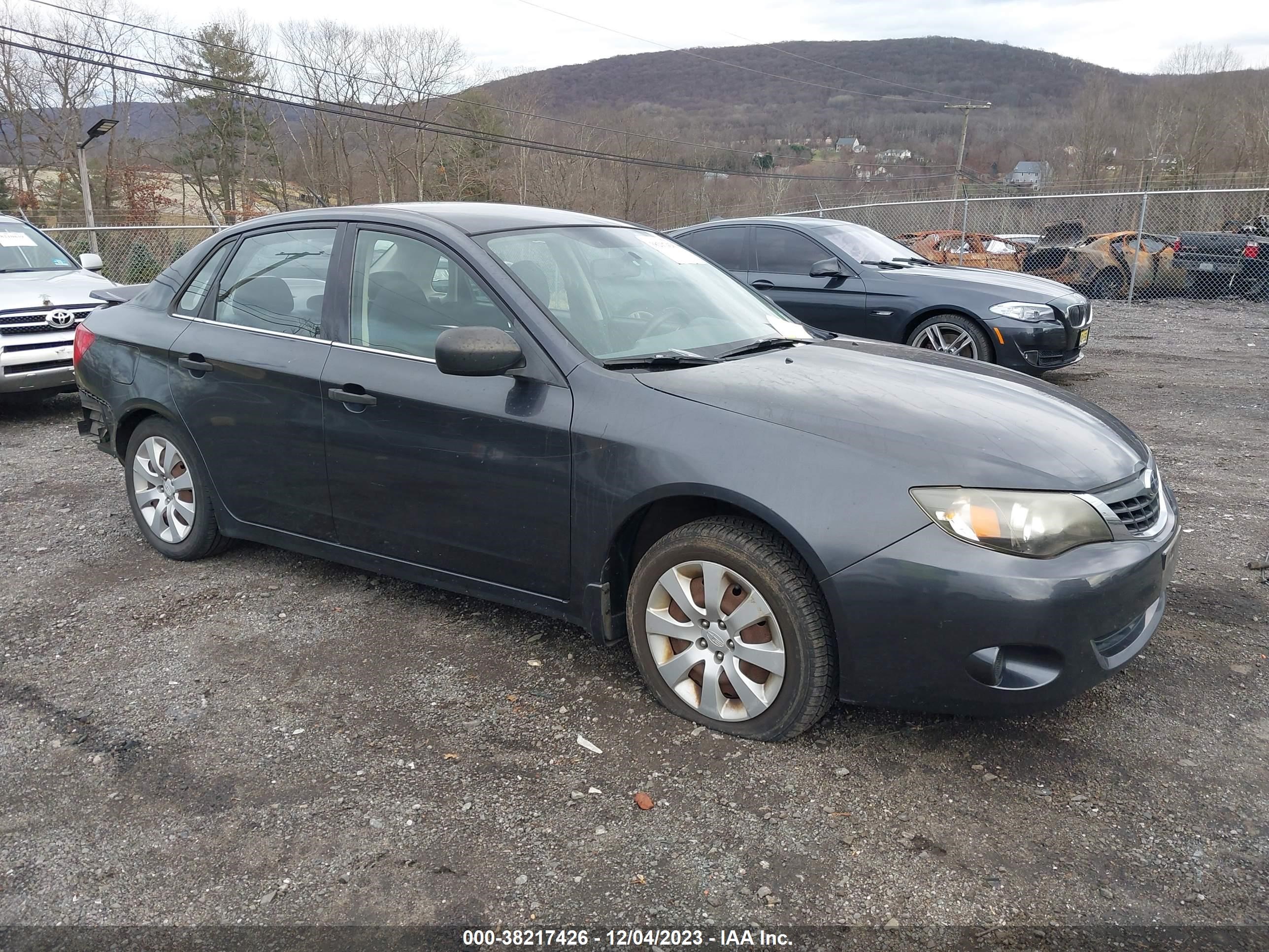 subaru impreza 2008 jf1ge61628h519530