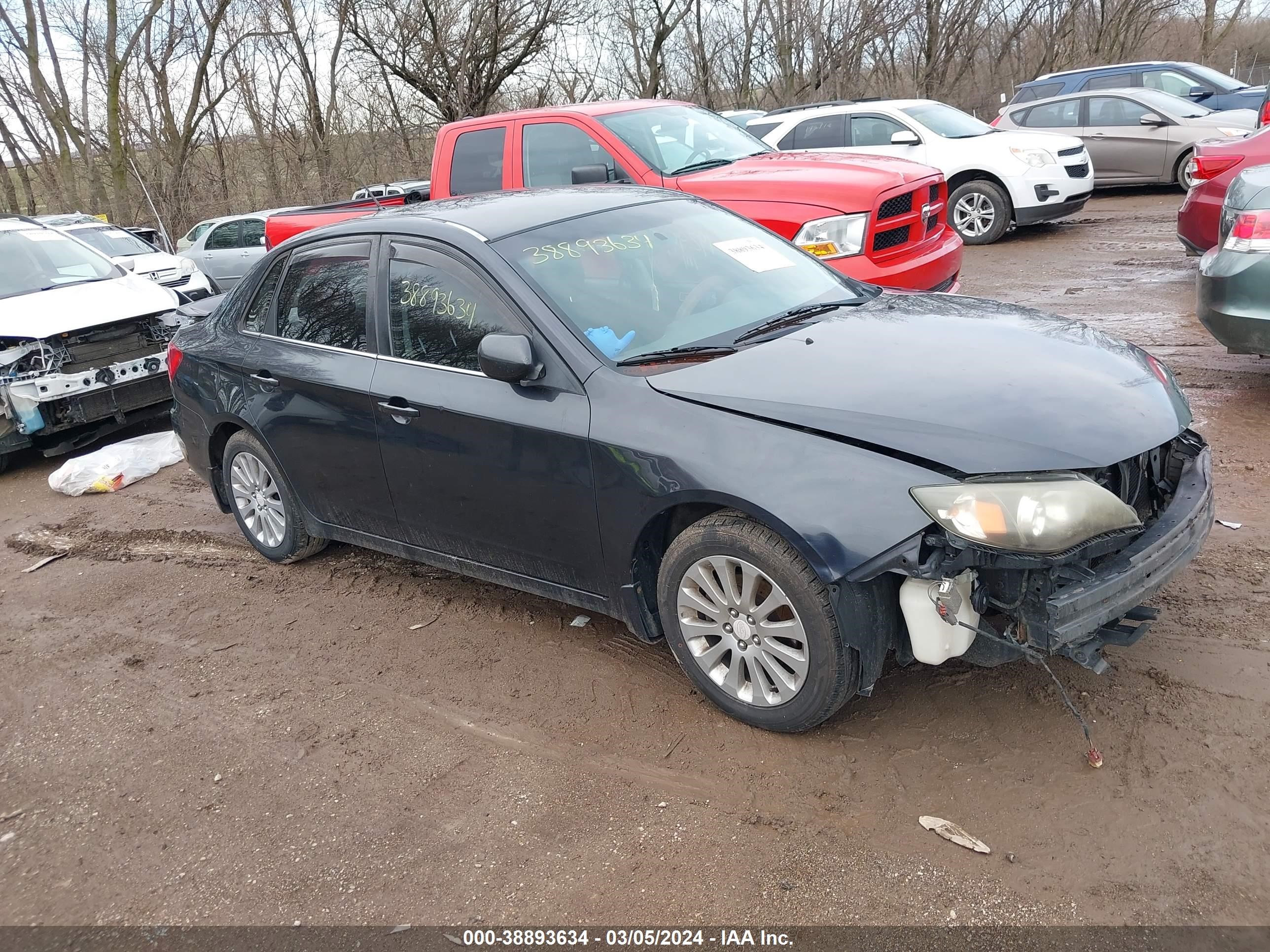 subaru impreza 2008 jf1ge61648h501899